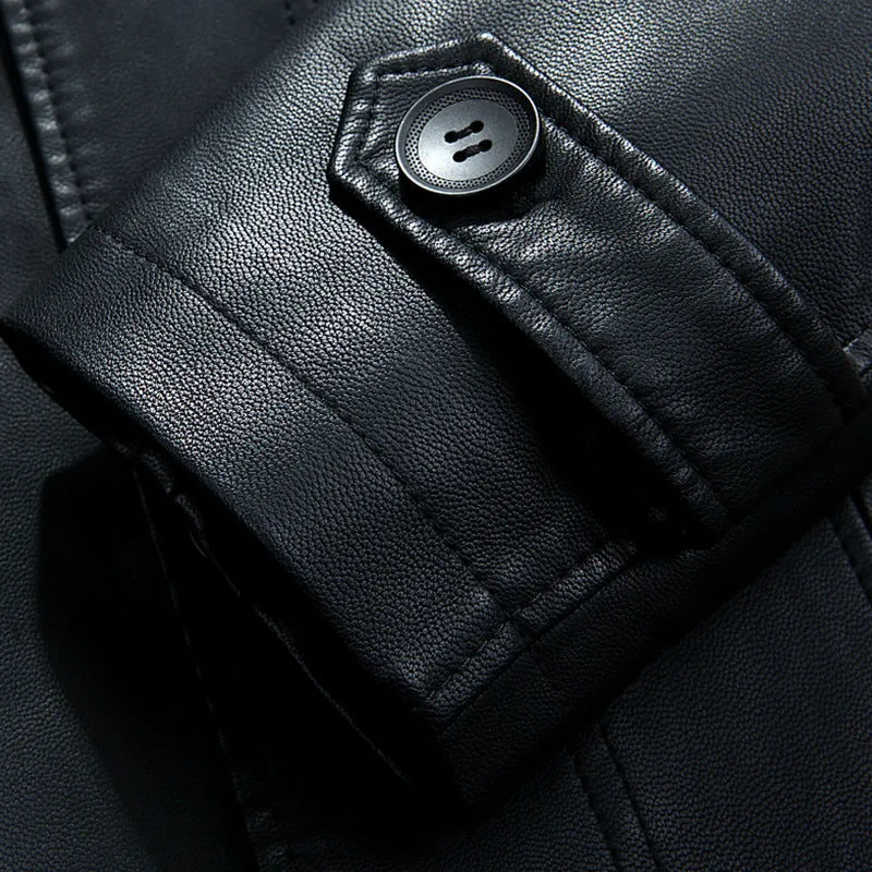 Men's Leather Coat