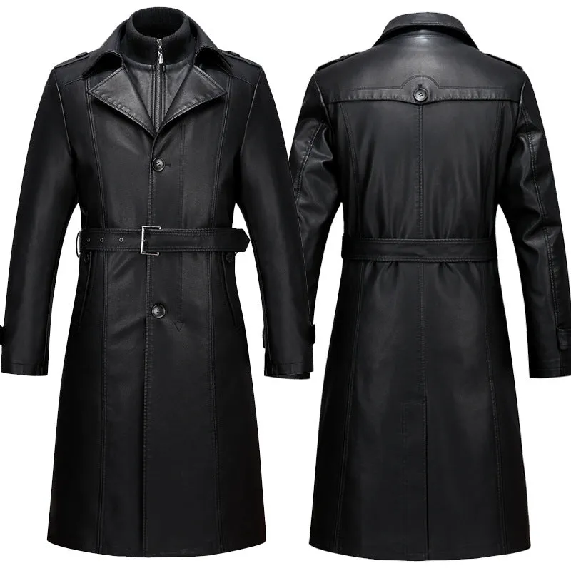 Men's Leather Coat