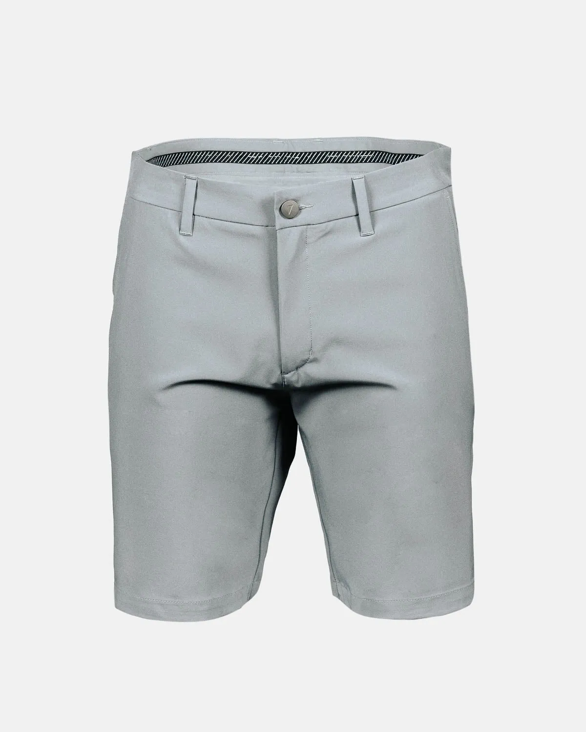 Men's Light Gray Golf Shorts