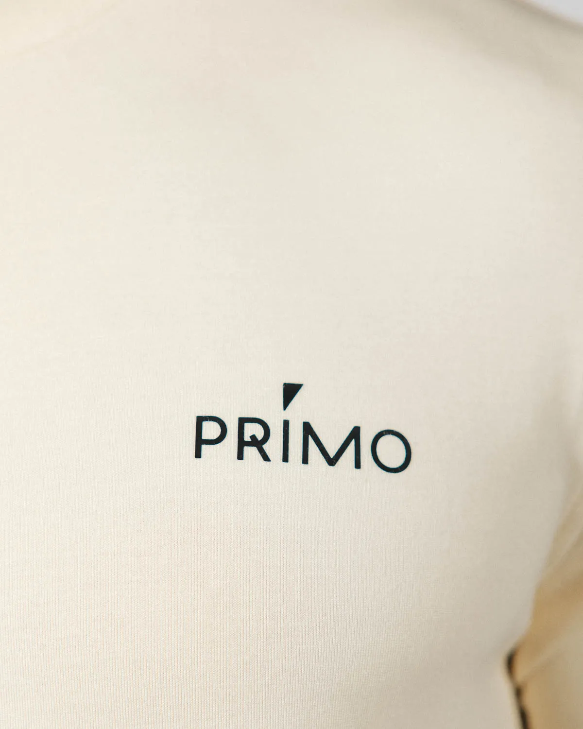 Men's Light Khaki Golf Crew Neck