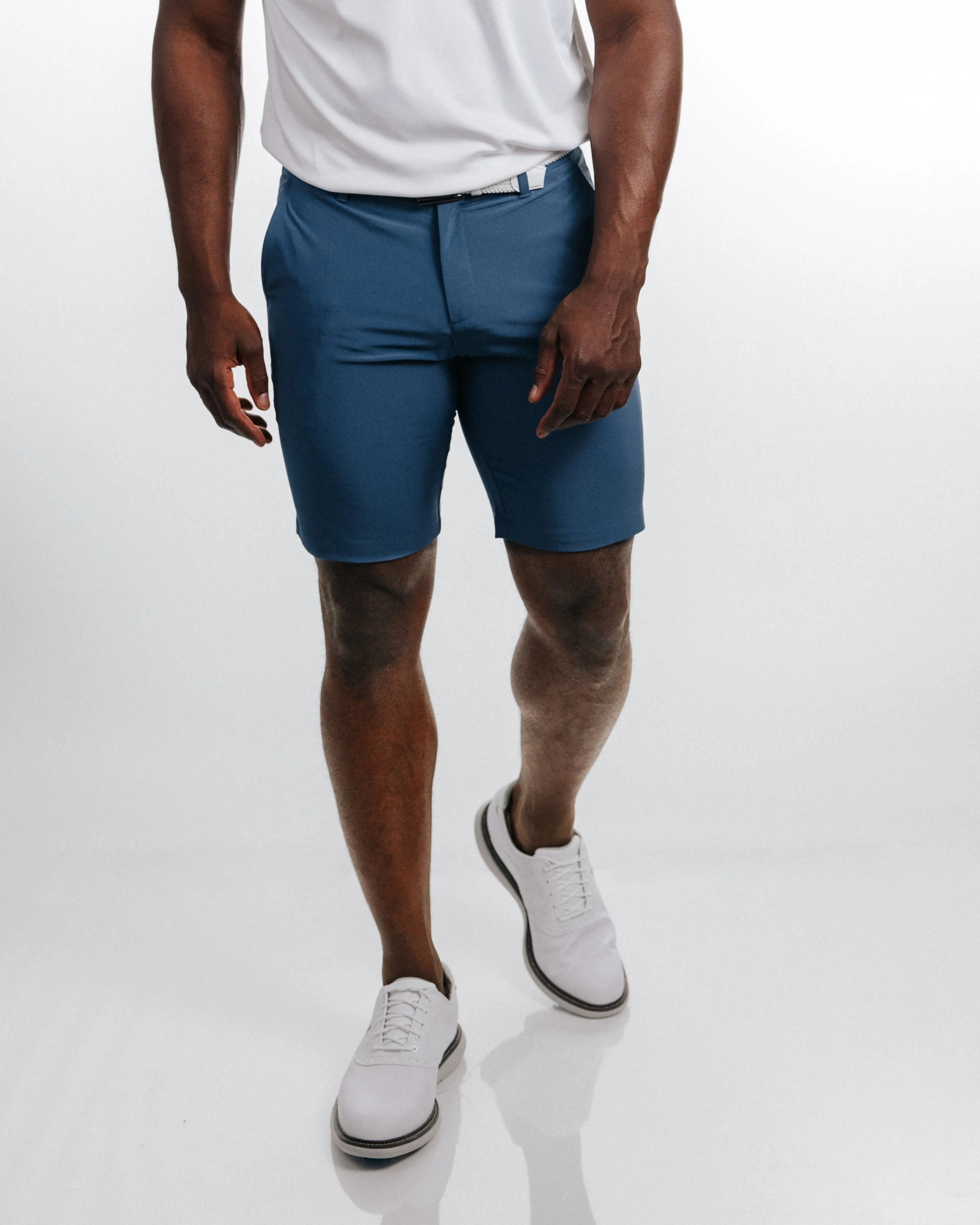 Men's Slate Blue Golf Shorts