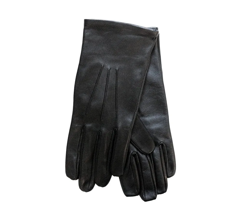 Men's Touchscreen Silk Lined Gloves