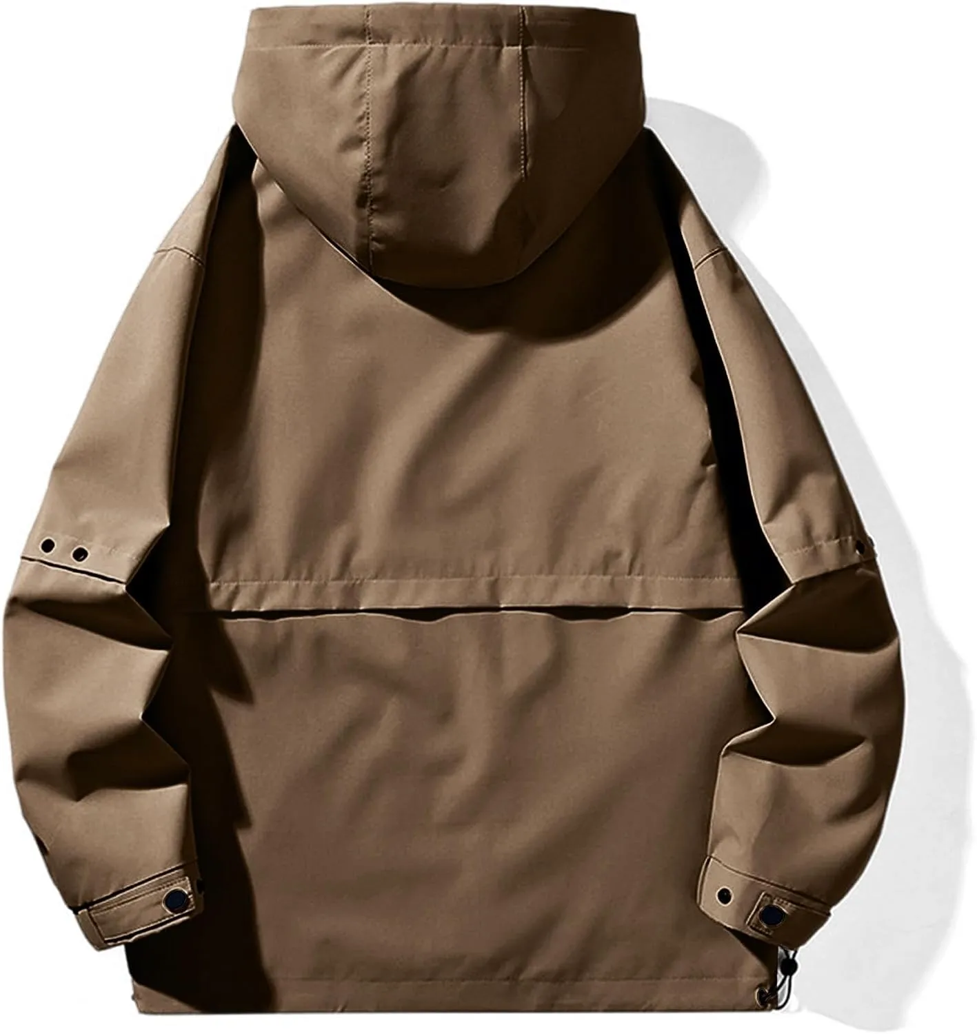 Men's Winter Coats Water Resistant Ski Snow Jacket Warm Jacket Plus Size Parka Raincoats With Multi-Pockets S-6XL