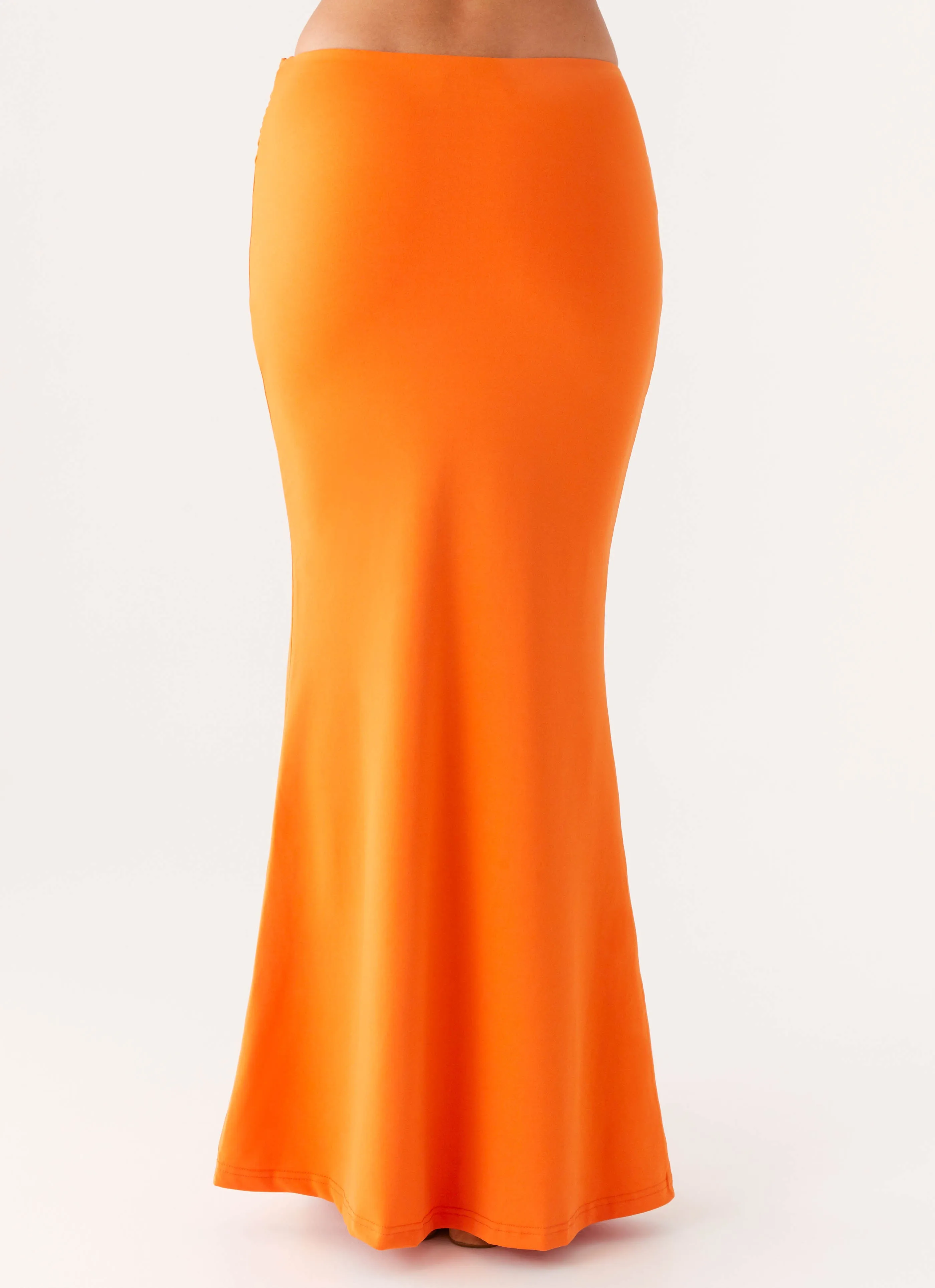 Mention Maxi Skirt - Orange