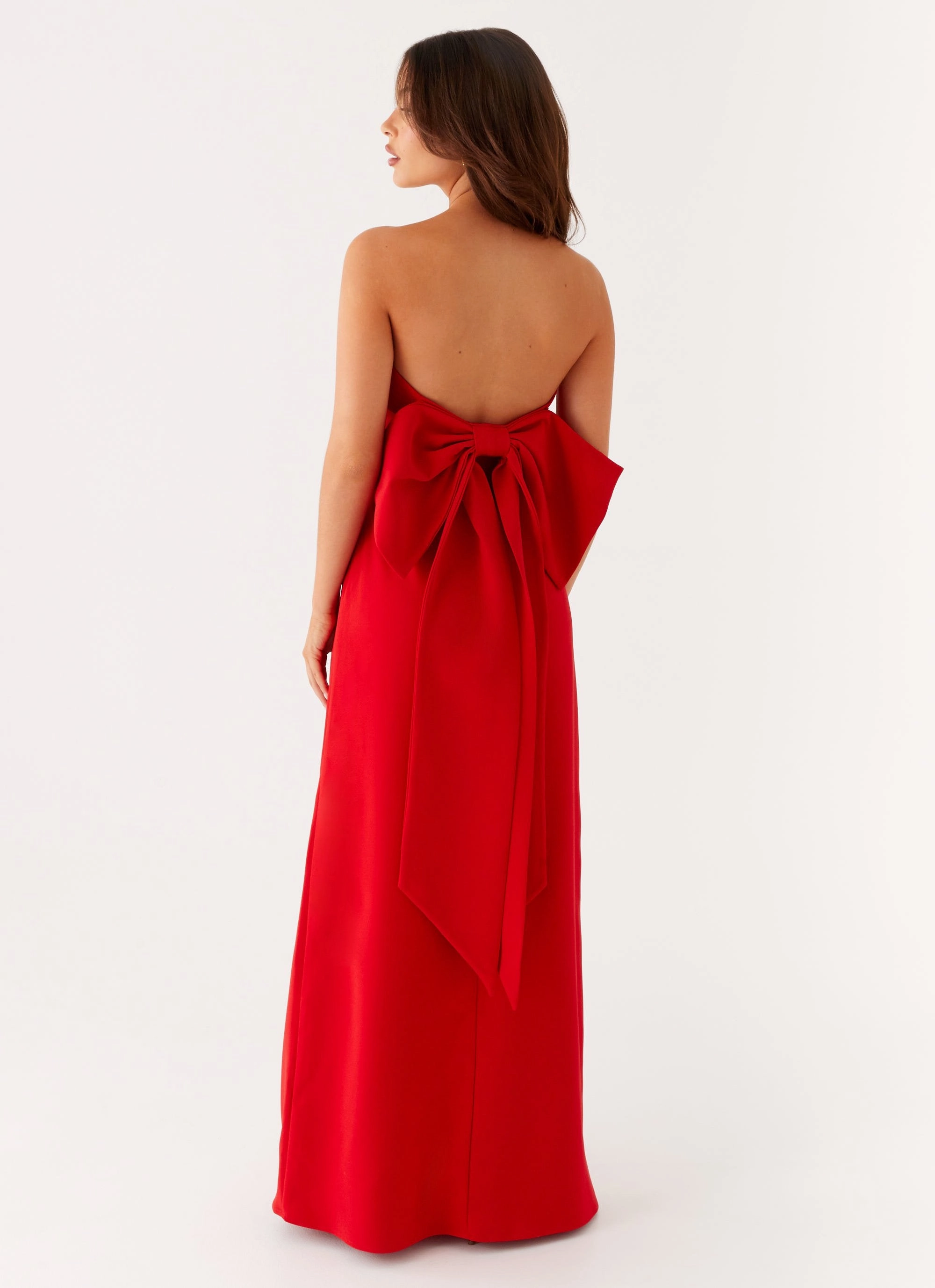 Meredith Maxi Dress - Red