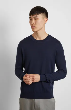 Merino Jumper In Ink