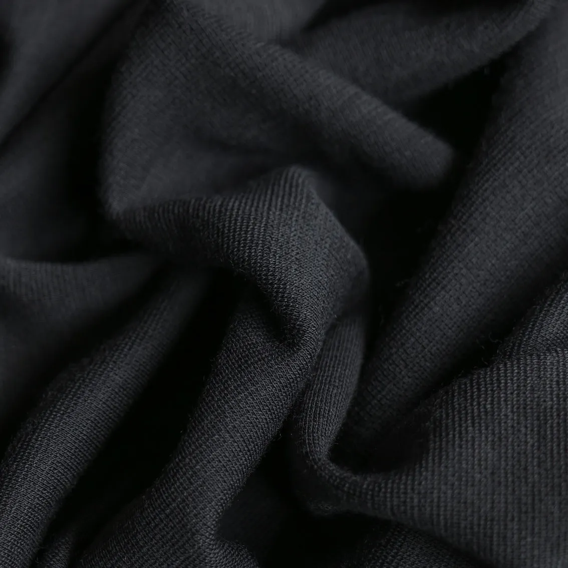 Merino Wool Ponti - Charcoal