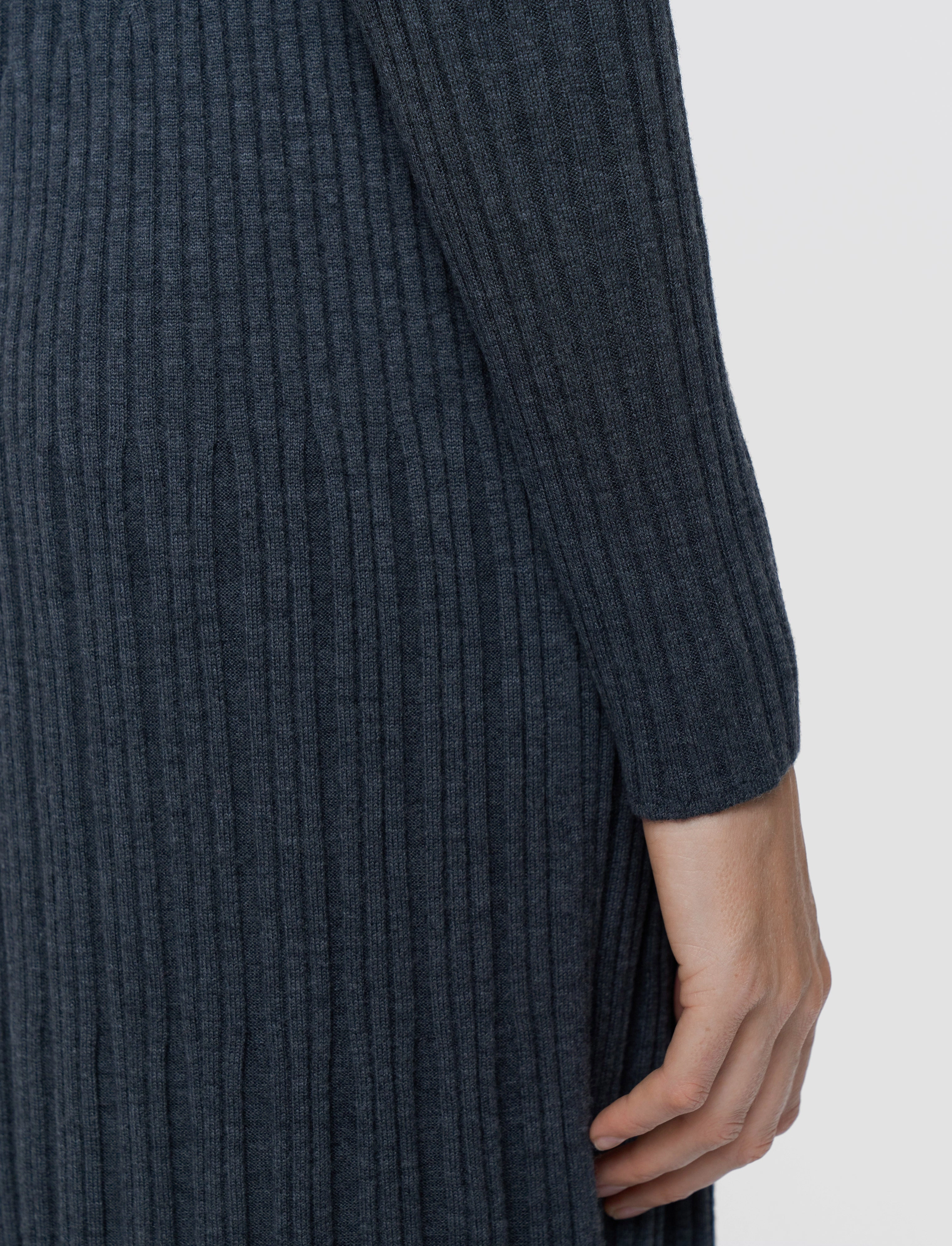 Merino Rib Knit Dress