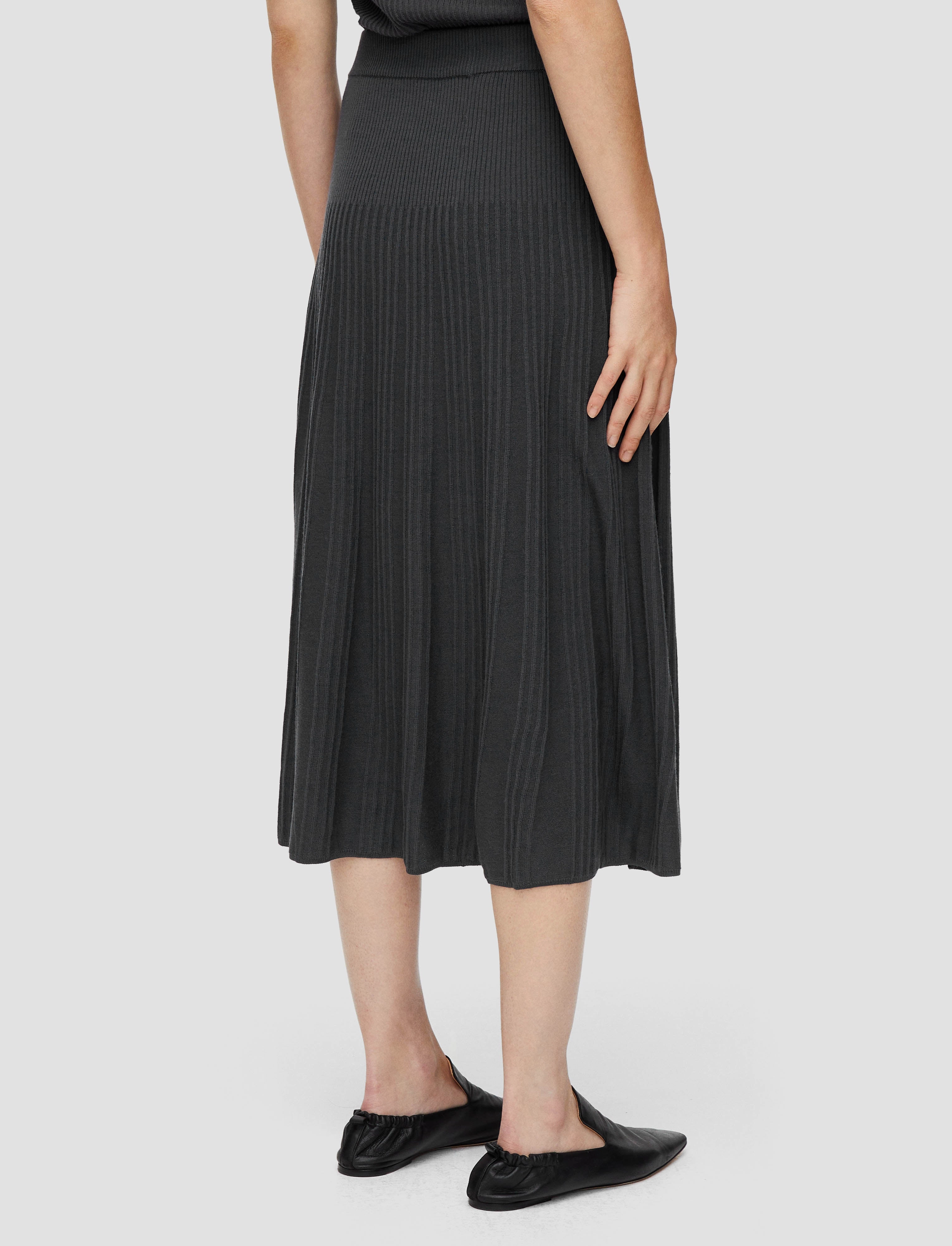 Merino Rib Skirt