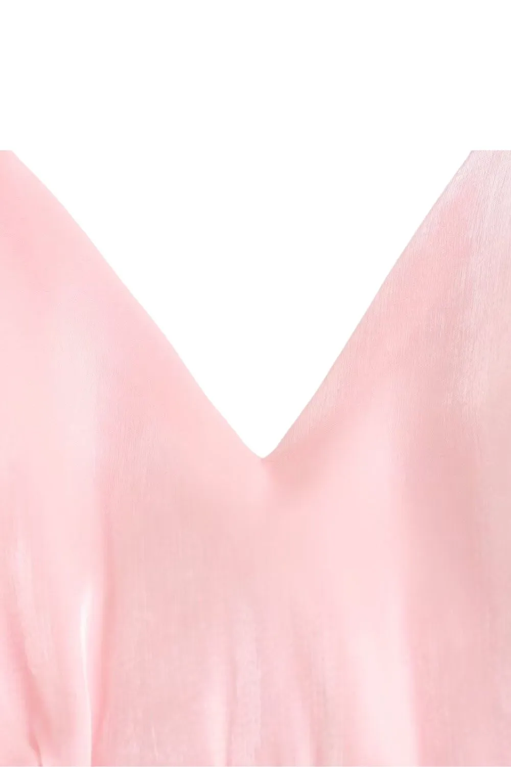 ‘Mia’ Pink Halter Puff Dress