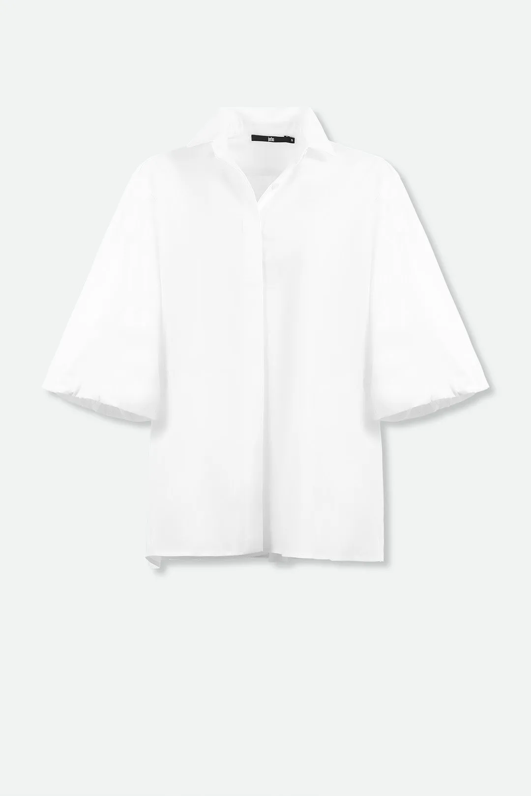 MIA SHIRT IN ITALIAN COTTON WHITE