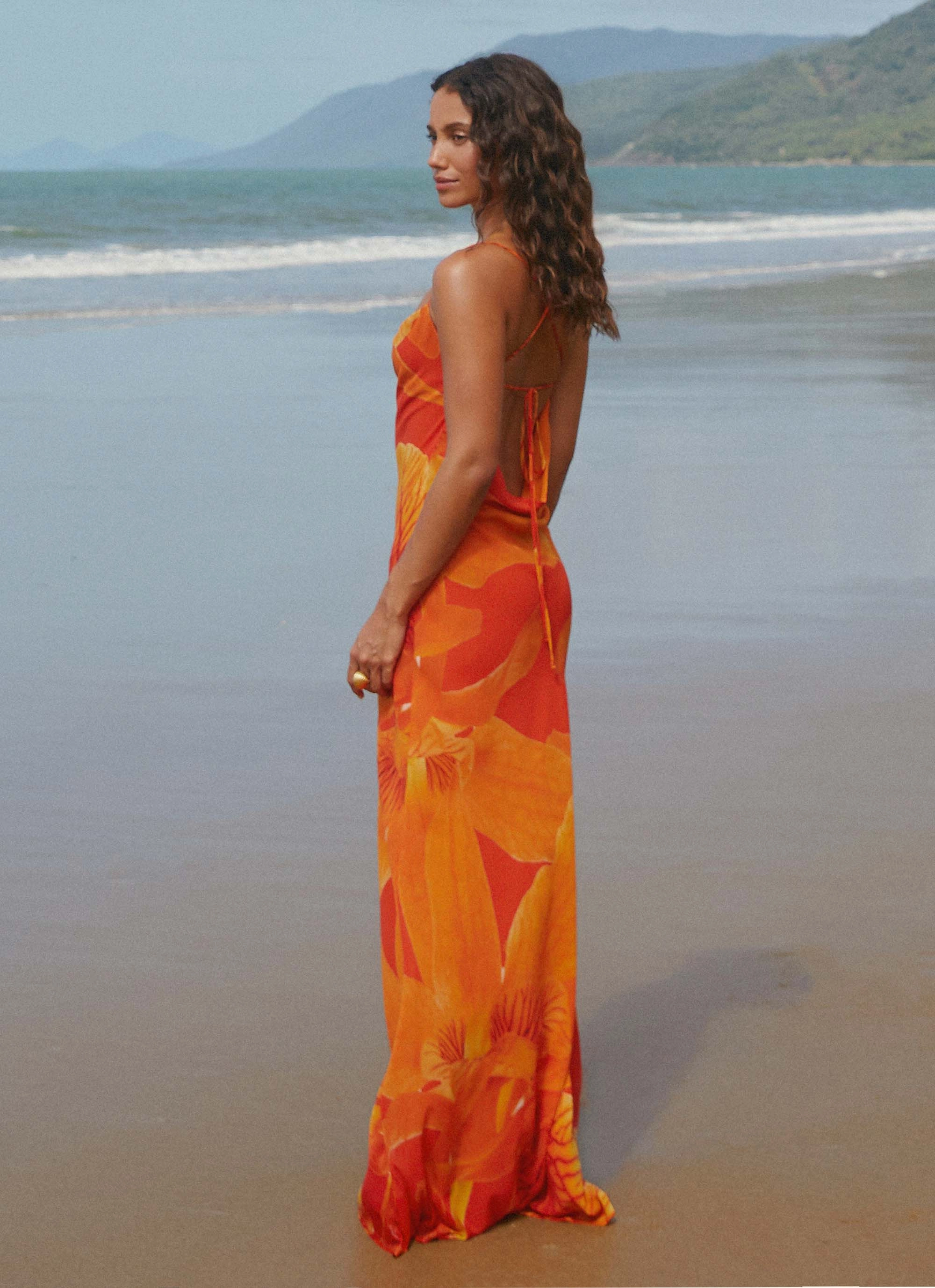 Midafternoon Maxi Dress - Serene Orange