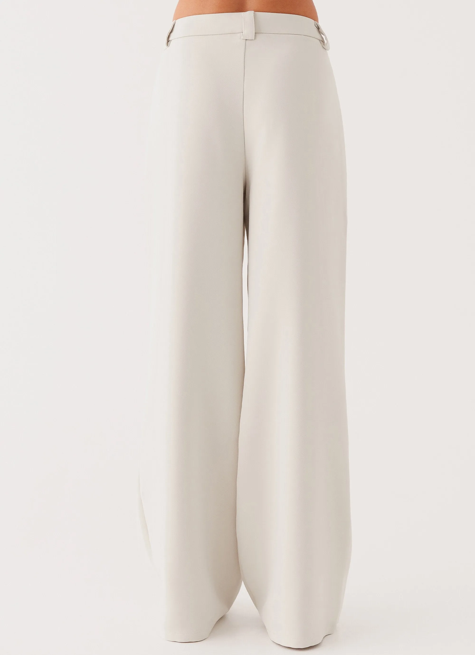 Midnight City Suit Pants - Pebble