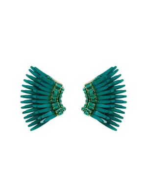 Mignonne Gavigan Mini Gem Madeline Earrings in Emerald