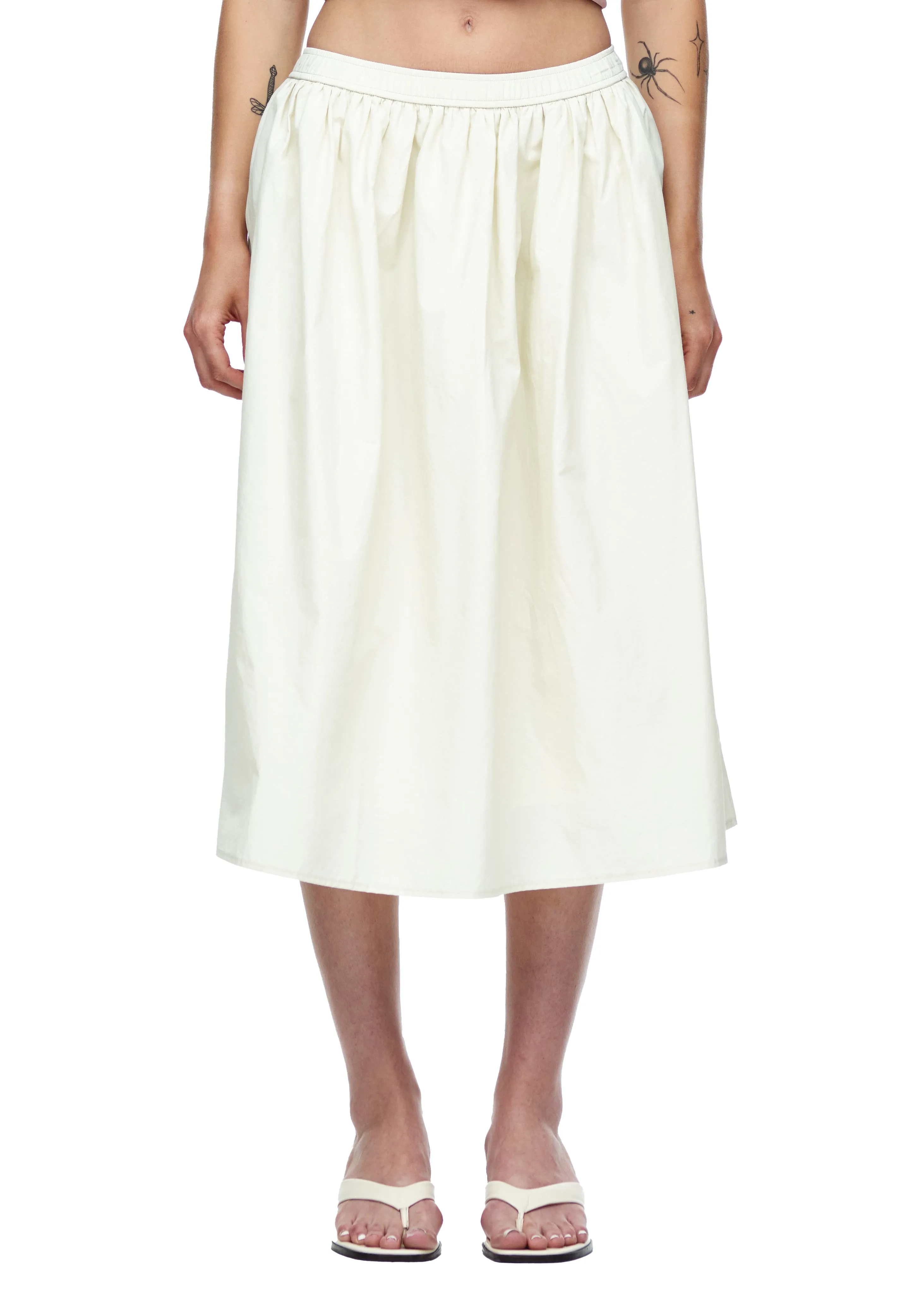 Mijeong Park Gathered Midi Skirt