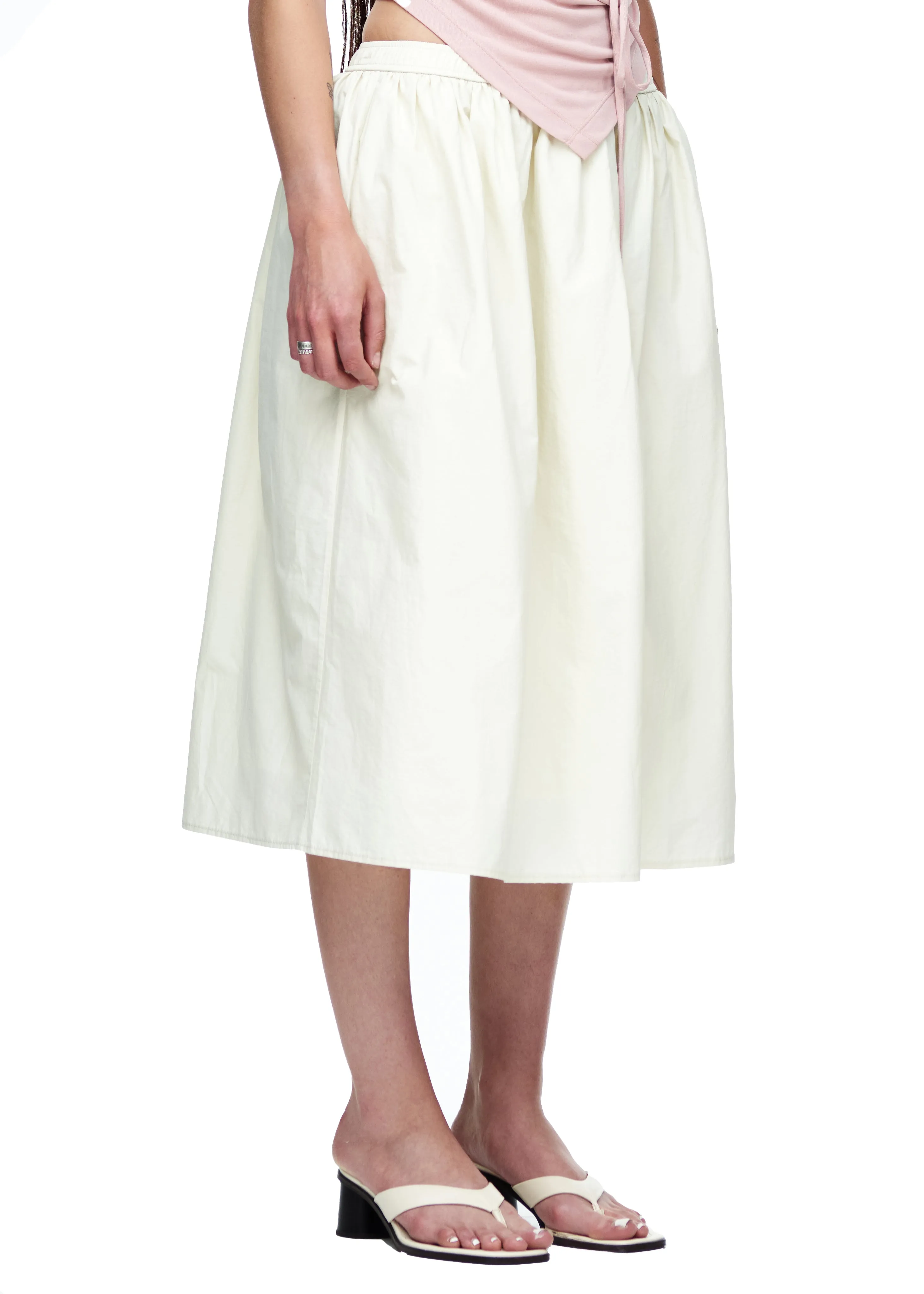 Mijeong Park Gathered Midi Skirt