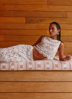 Mika Crochet Top - White Mika Crochet Top - White