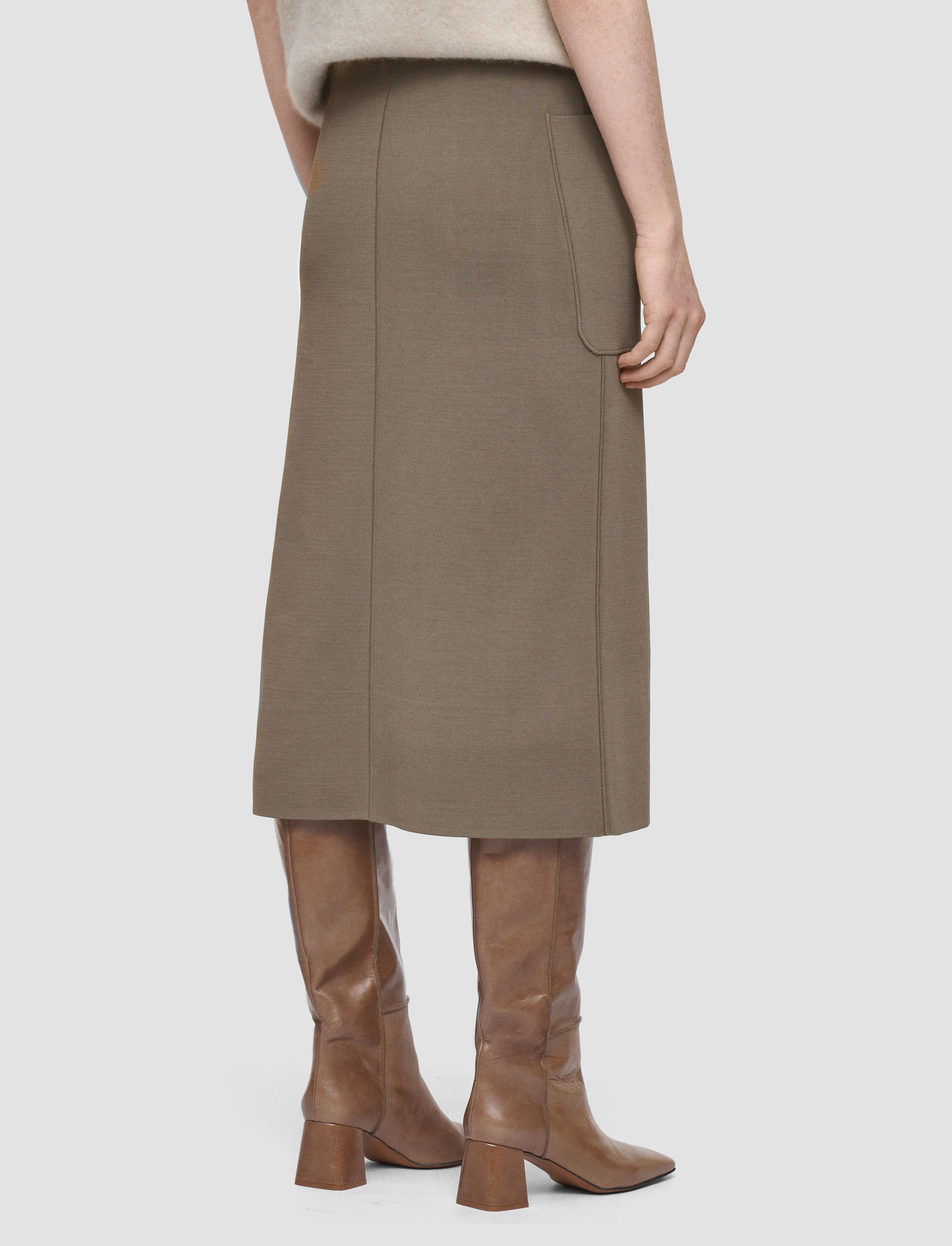 Milano Knit Stretch Skirt