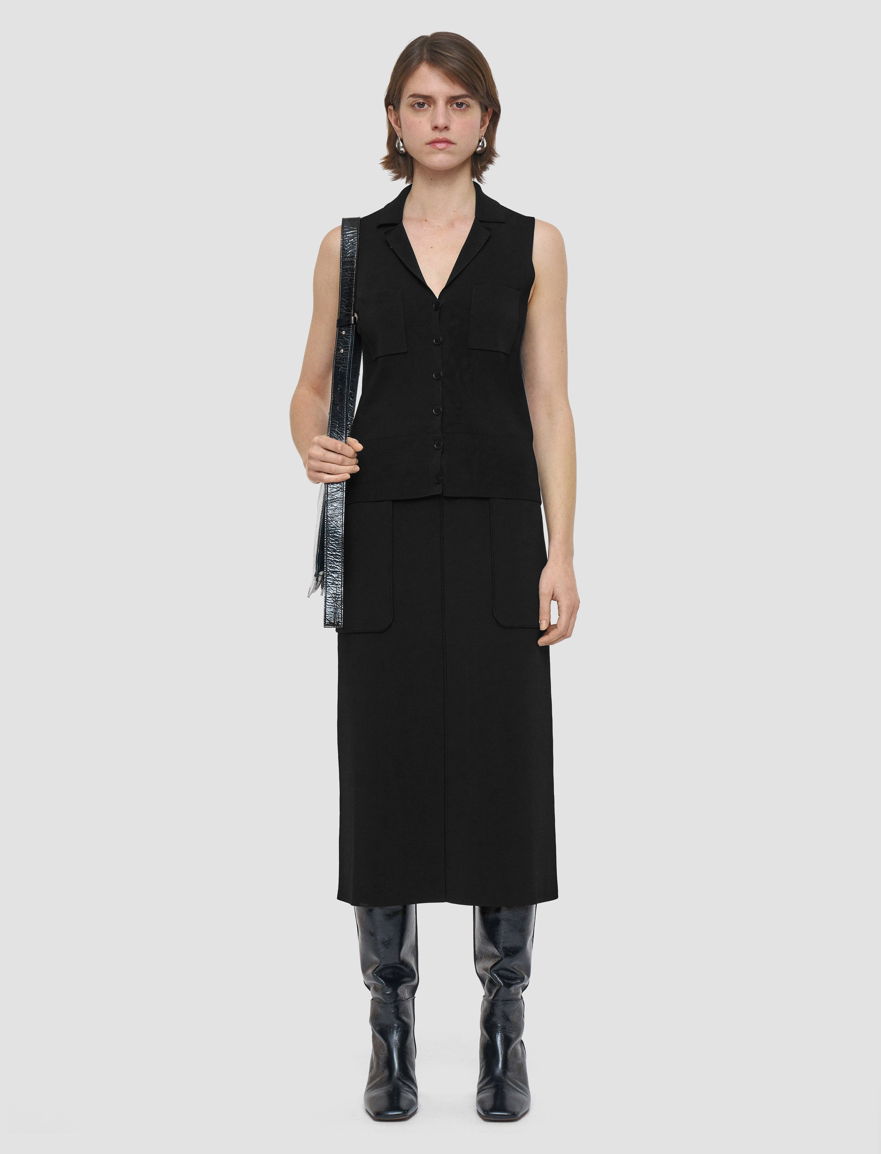 Milano Knit Stretch Vest