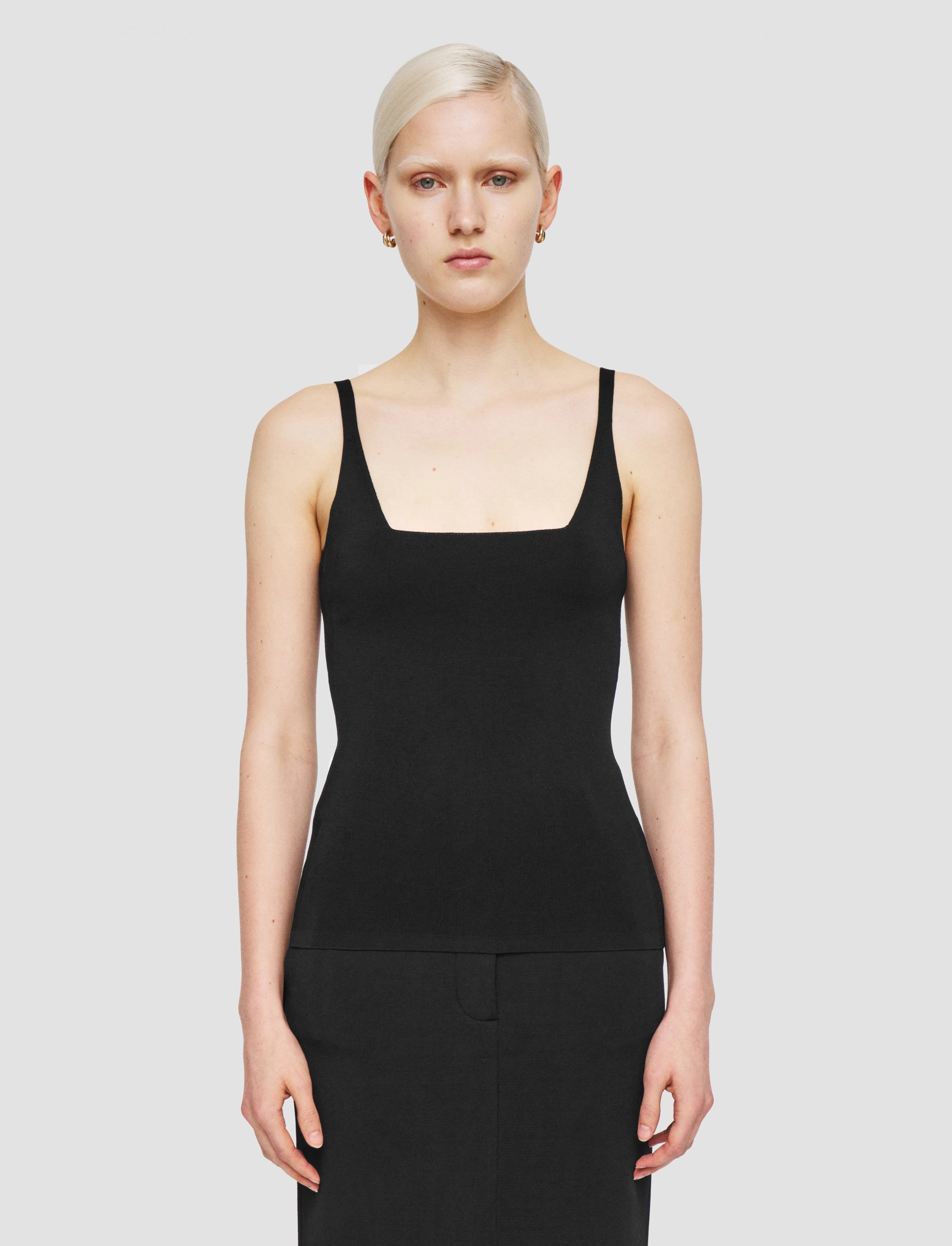 Milano Knit Stretch Vest Top