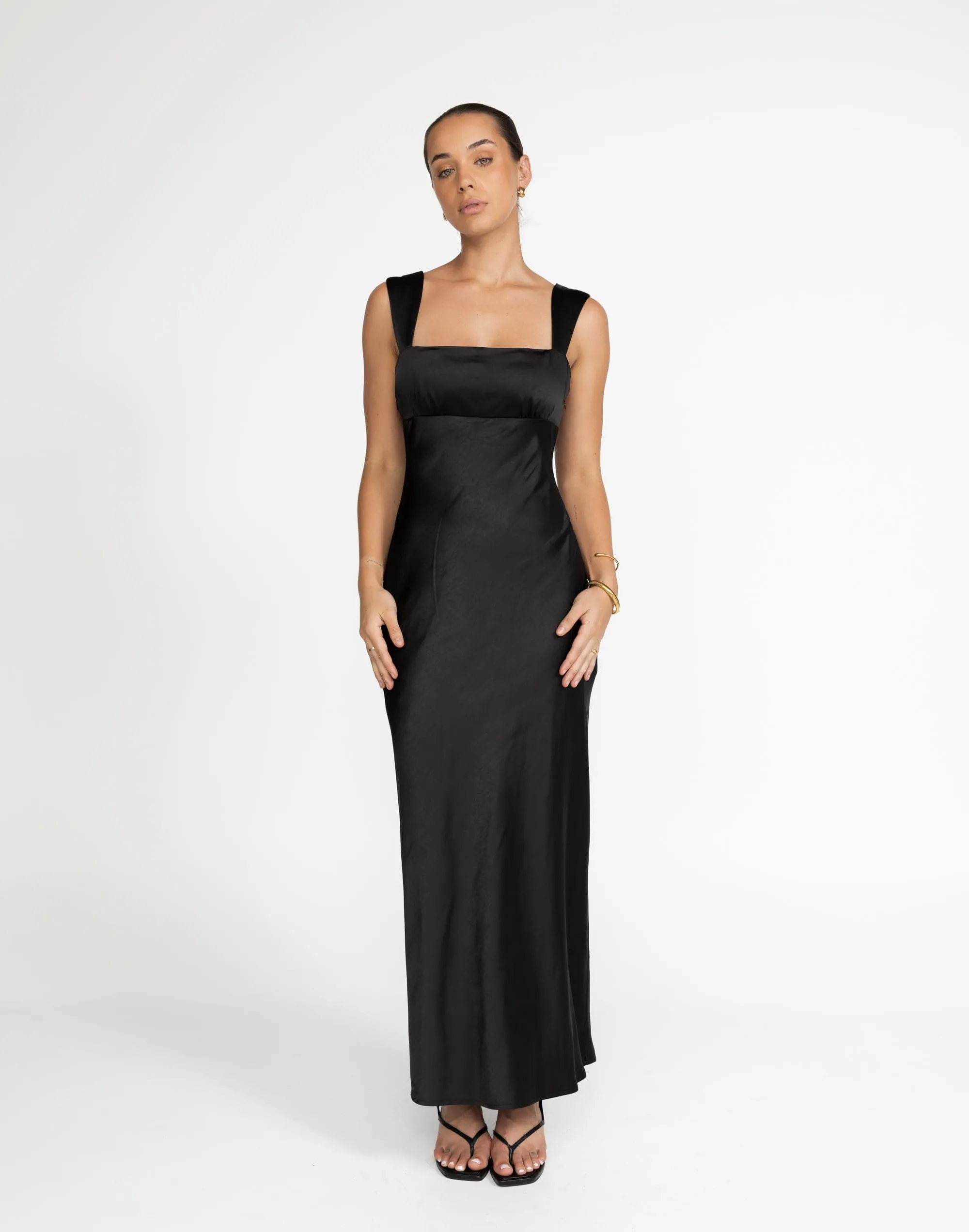 Mimosa Maxi Dress (Black)