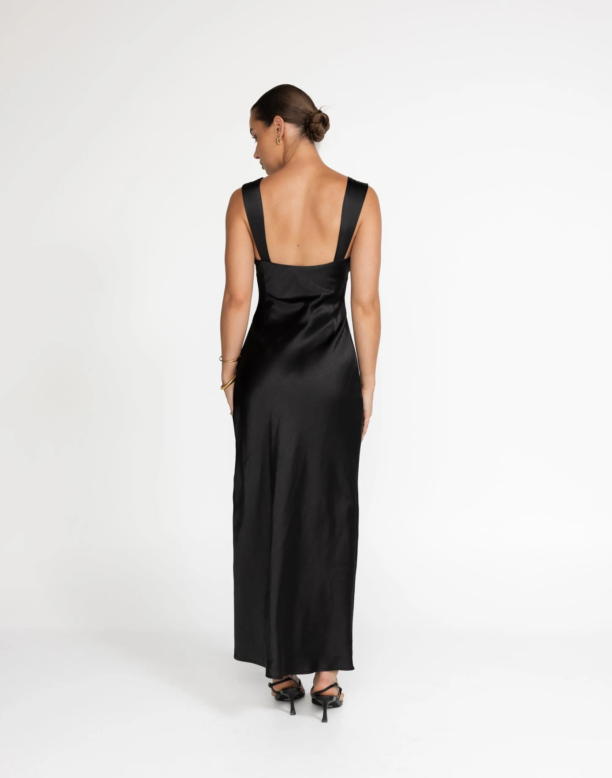 Mimosa Maxi Dress (Black)