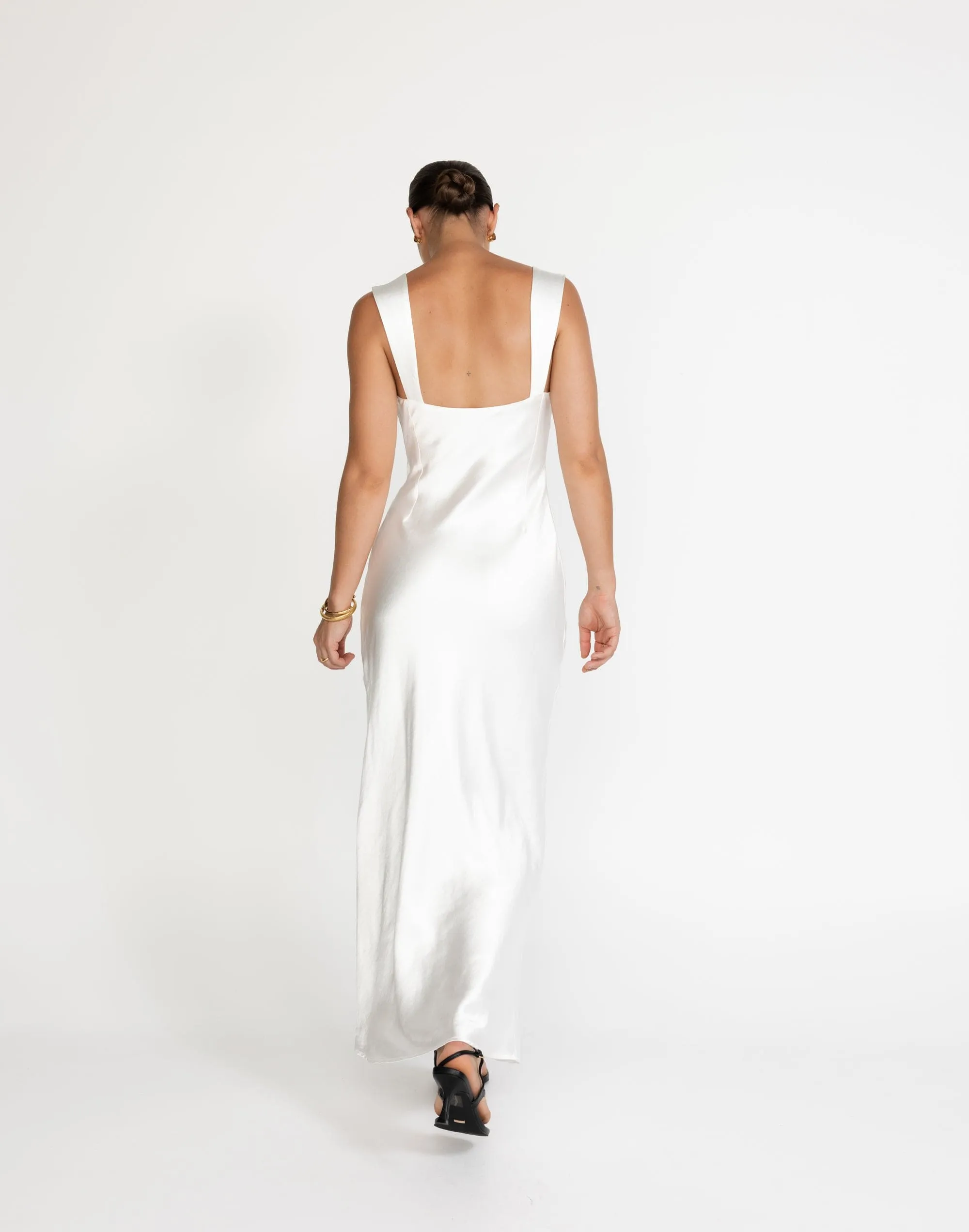 Mimosa Maxi Dress (White)