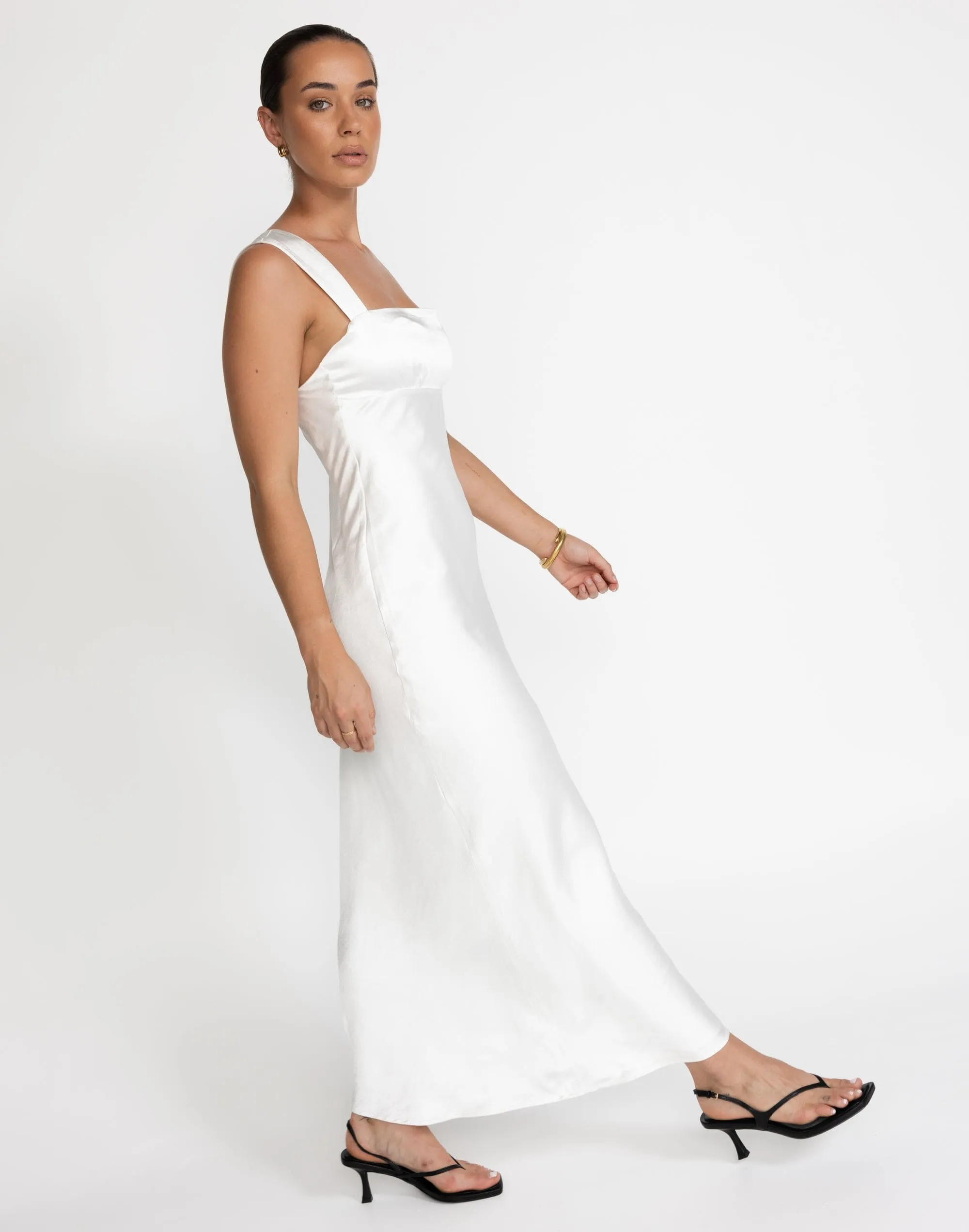 Mimosa Maxi Dress (White)