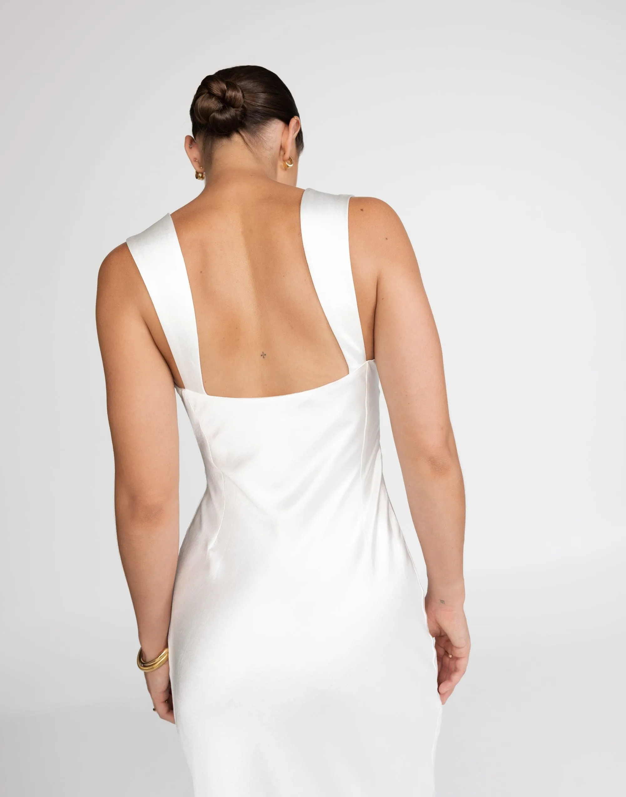Mimosa Maxi Dress (White)