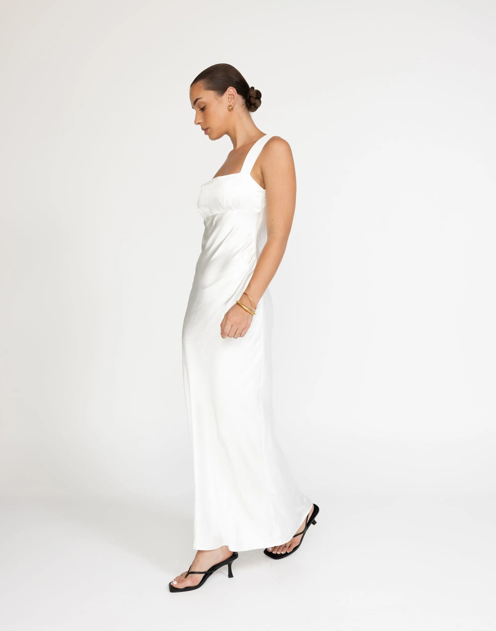 Mimosa Maxi Dress (White)