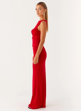 Missy Maxi Dress - Red Missy Maxi Dress - Red