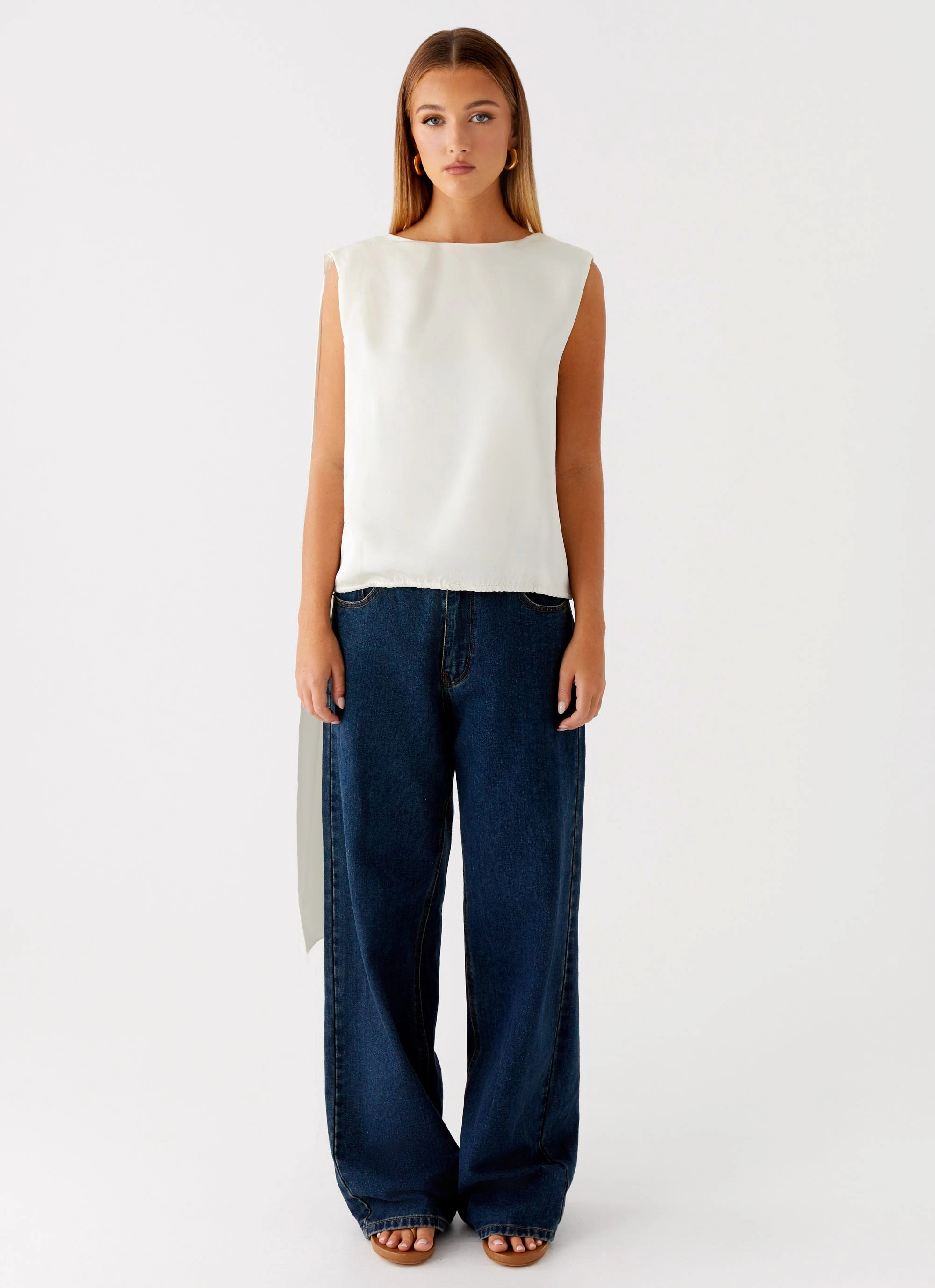 Mojito Cowl Top - Ivory