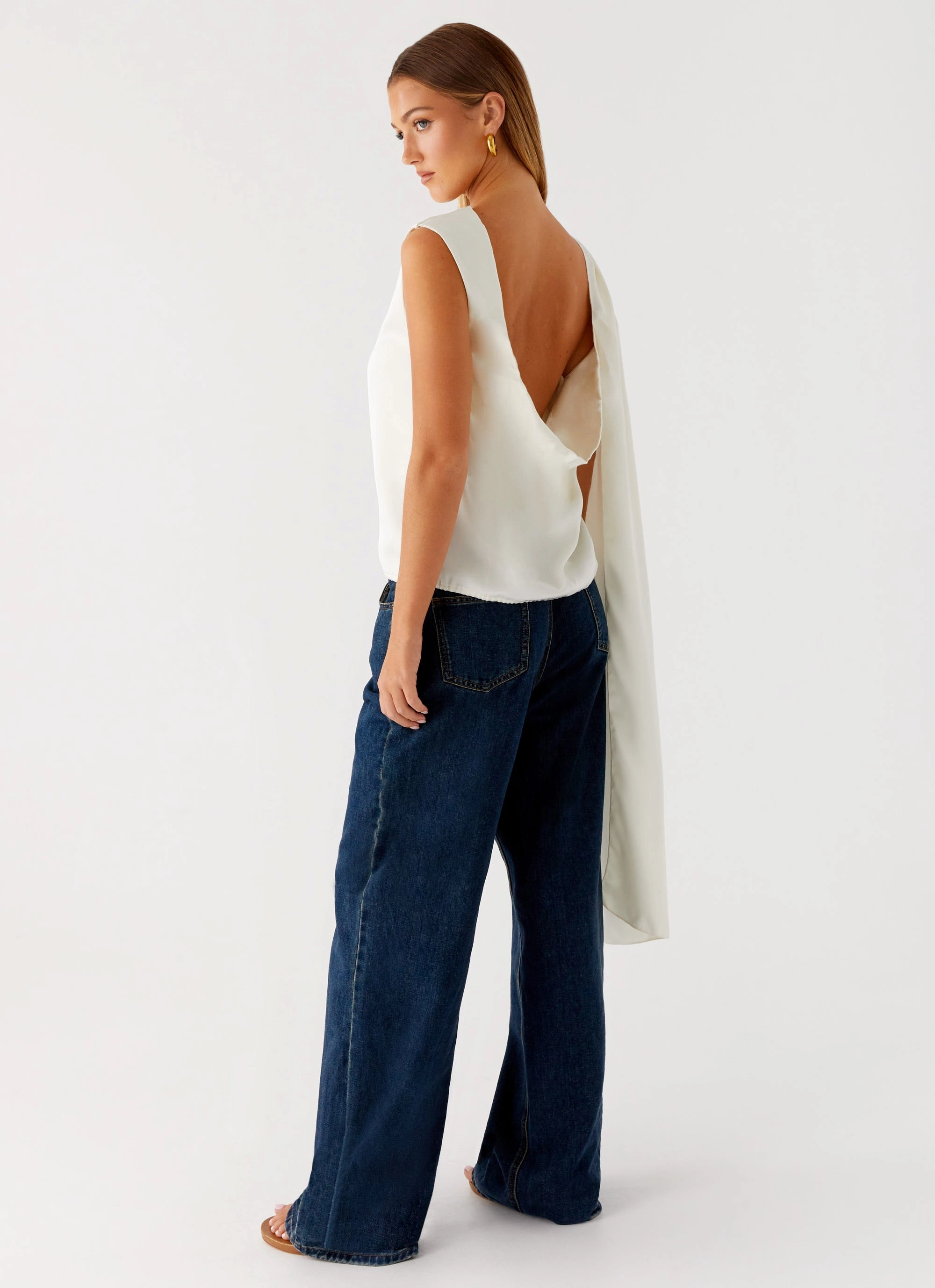 Mojito Cowl Top - Ivory