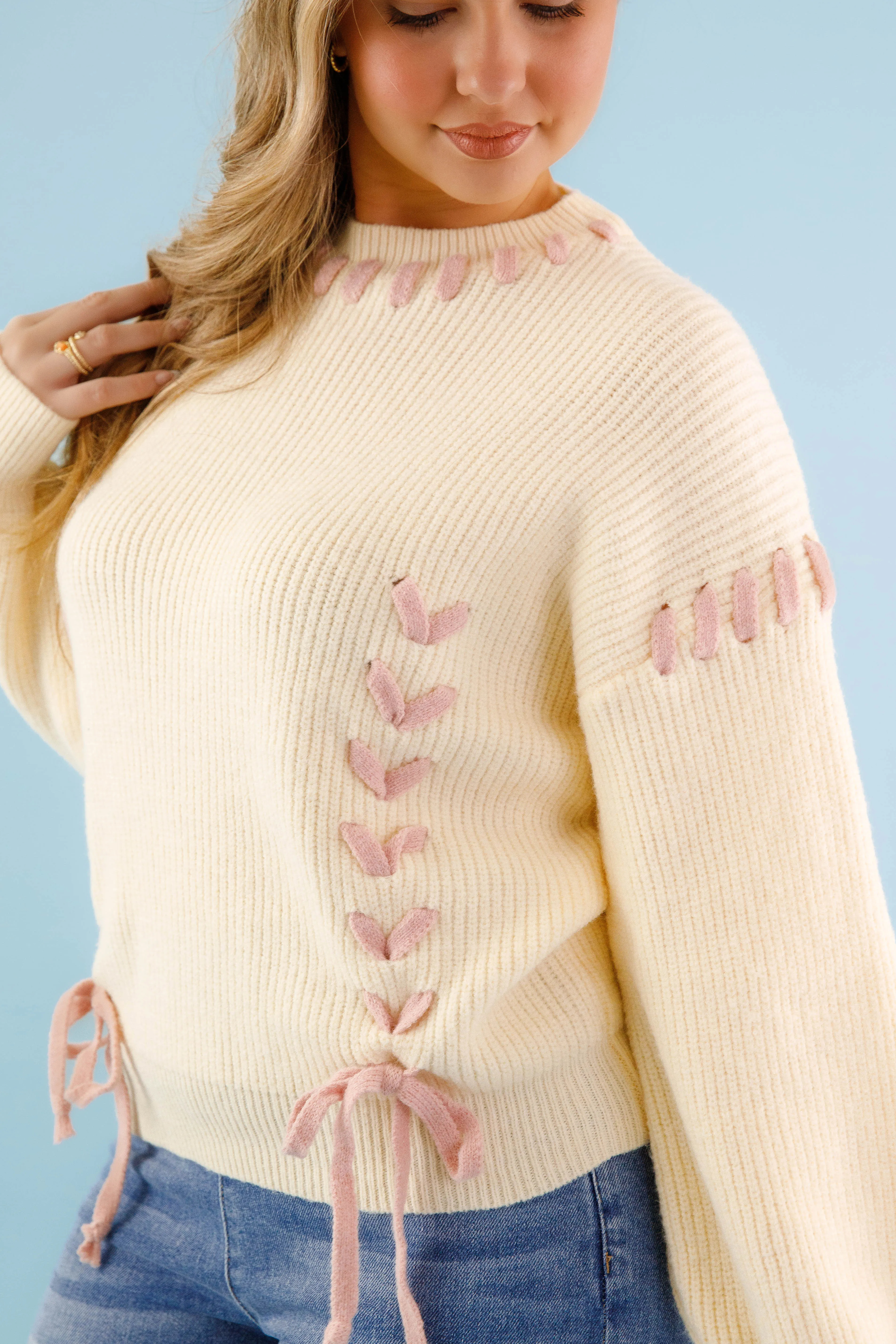 Moment In Time Sweater-Ivory