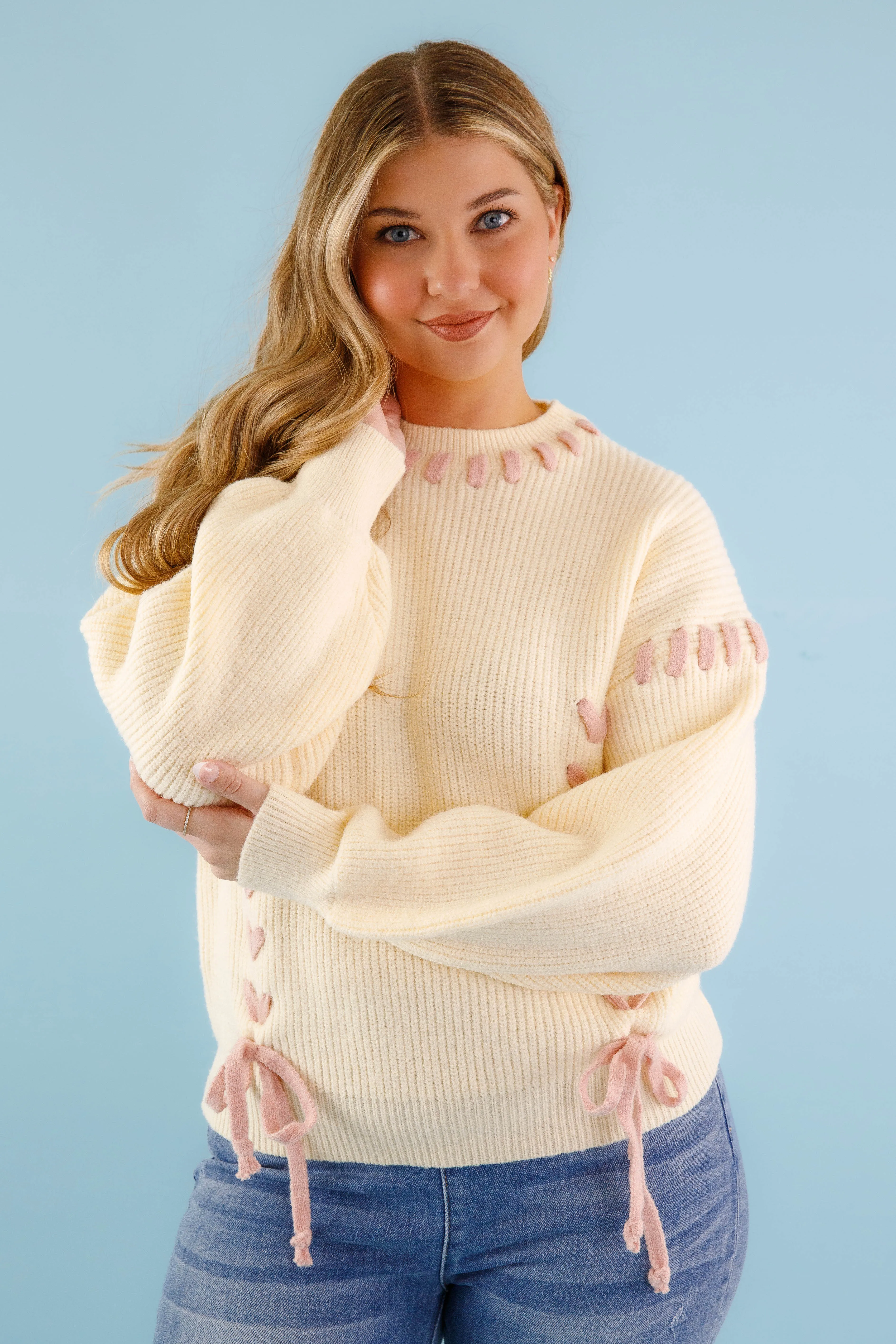 Moment In Time Sweater-Ivory