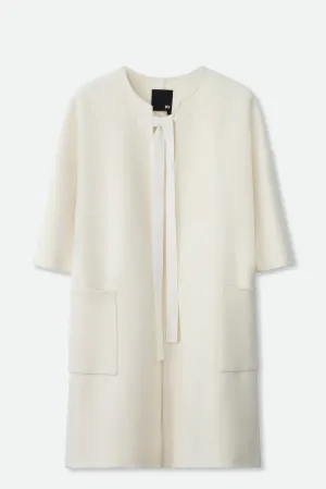 MONROE POCKET LONG COAT IN DOUBLE-FACE CASHMERE WOOL MONROE POCKET LONG COAT IN DOUBLE-FACE CASHMERE WOOL