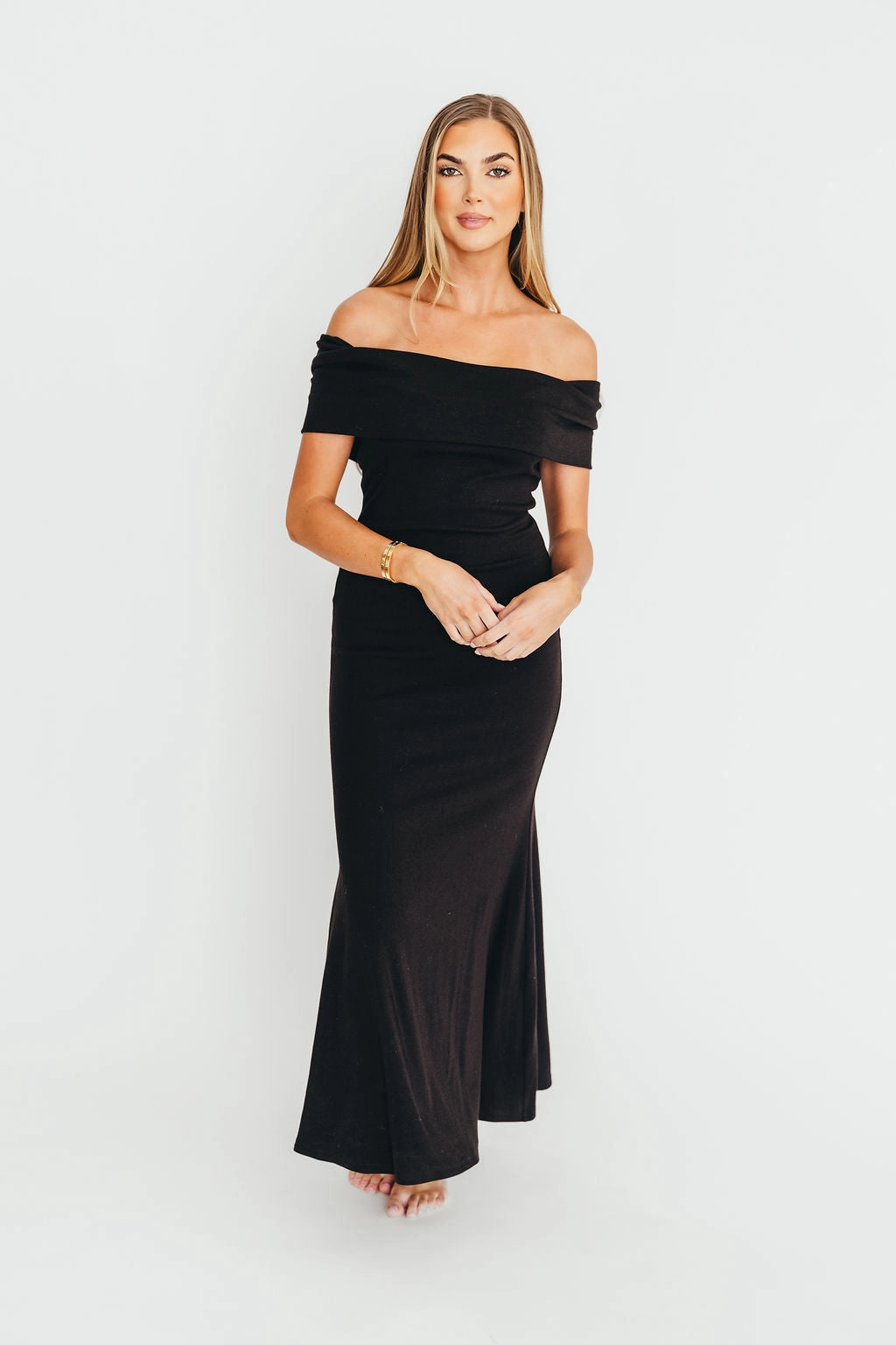 Monroe Maxi Dress in Black - Bump Friendly *Final-Sale*