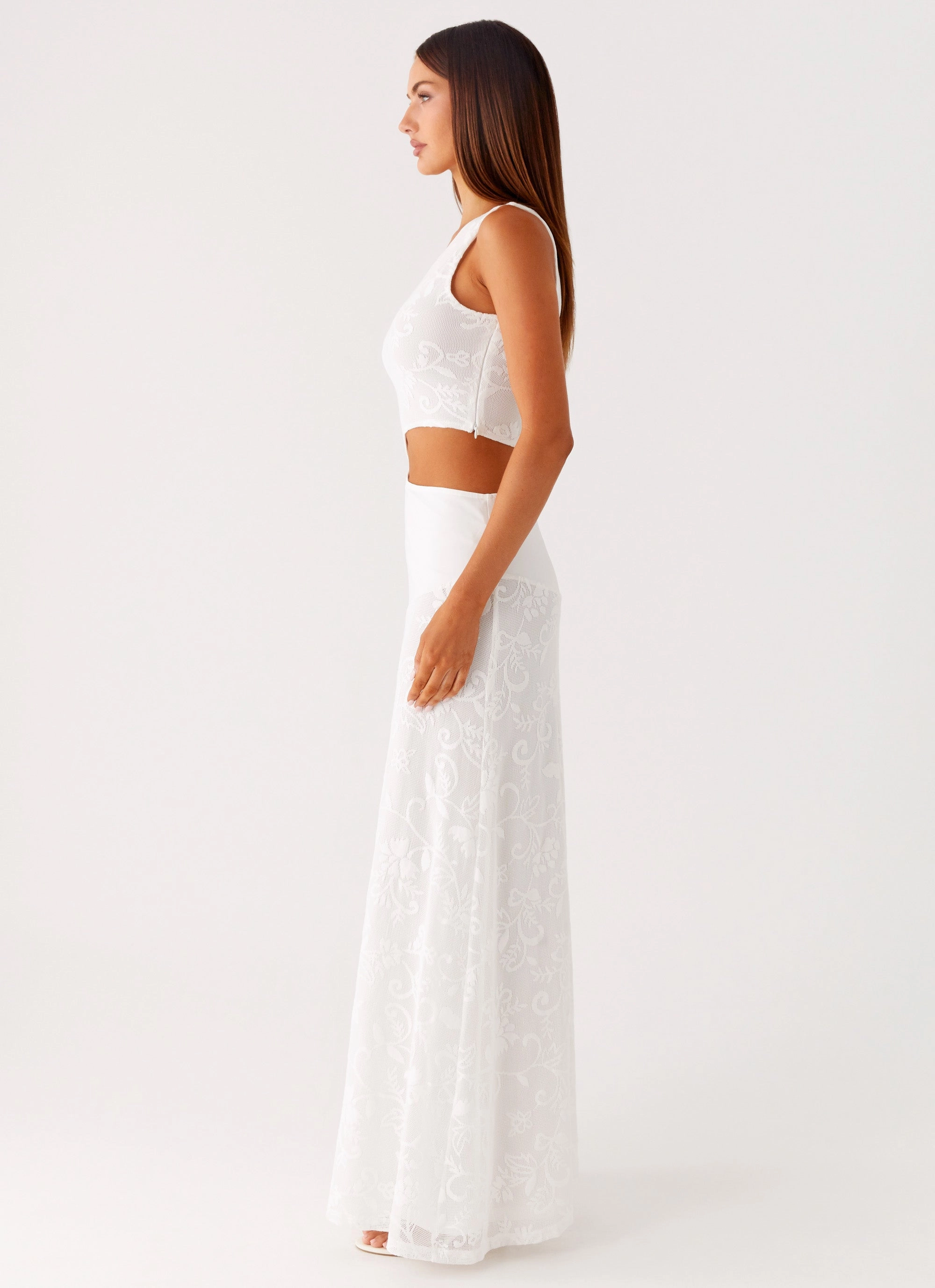 More Than Maybe Maxi Dress - White