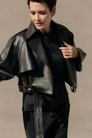 MOTO JACKET IN FRENCH LEATHER - PRE-ORDER AVAILABLE MOTO JACKET IN FRENCH LEATHER - PRE-ORDER AVAILABLE