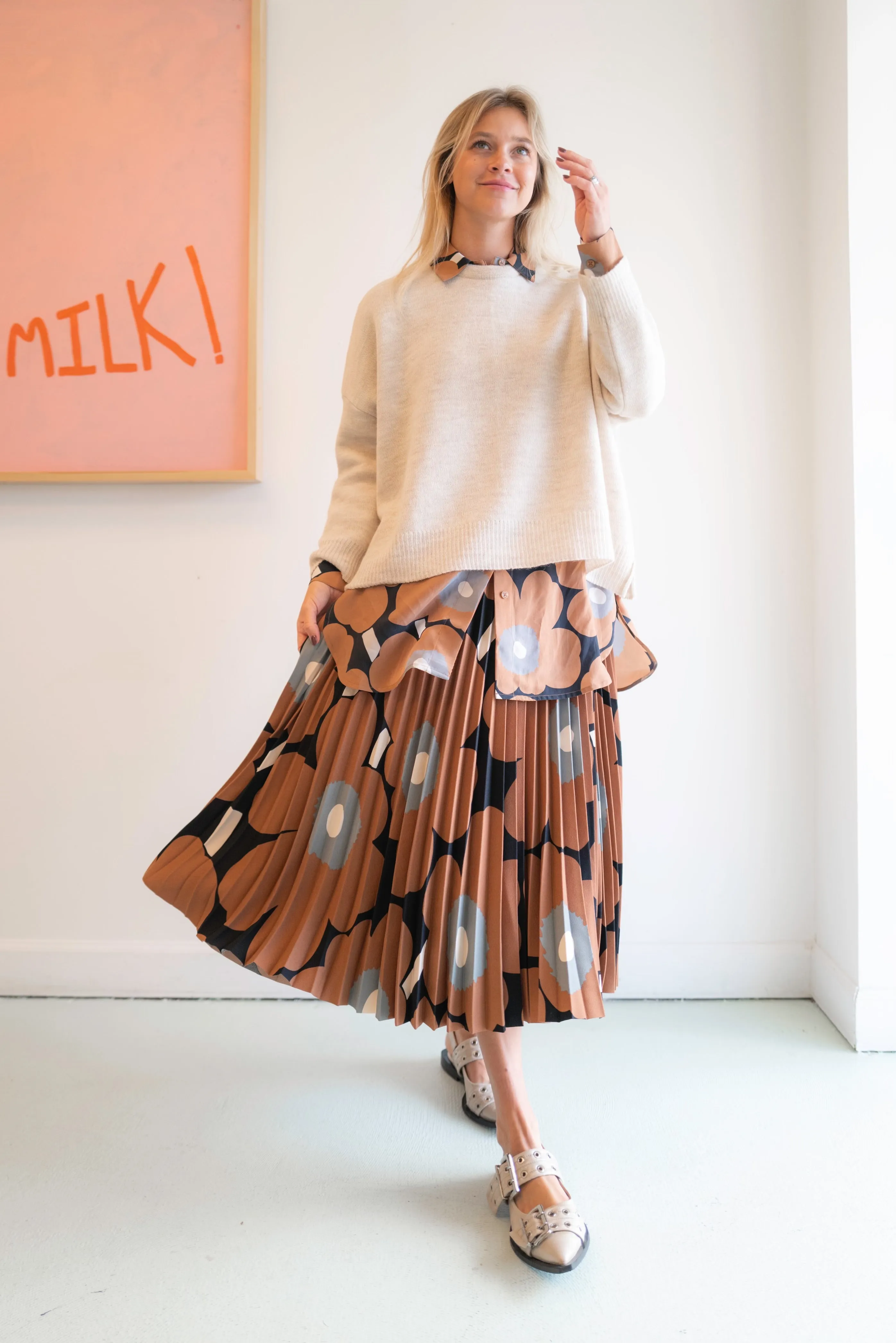 Myy Piirto Pleated Skirt
