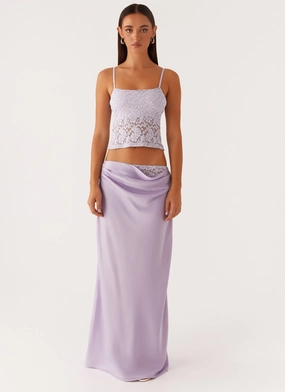 Nancy Lace Top - Lilac Nancy Lace Top - Lilac