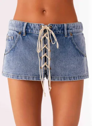 Nashville Denim Skort - Blue Nashville Denim Skort - Blue