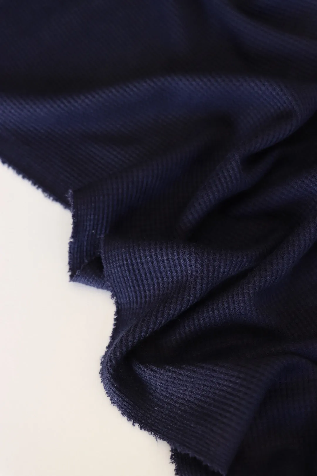 Navy Thermal Sweater Knit