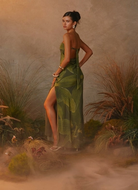 Nettle Maxi Dress - Tropic Floral Nettle Maxi Dress - Tropic Floral