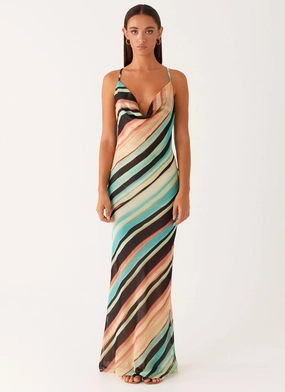 Never Knew Maxi Dress - Stripe Never Knew Maxi Dress - Stripe