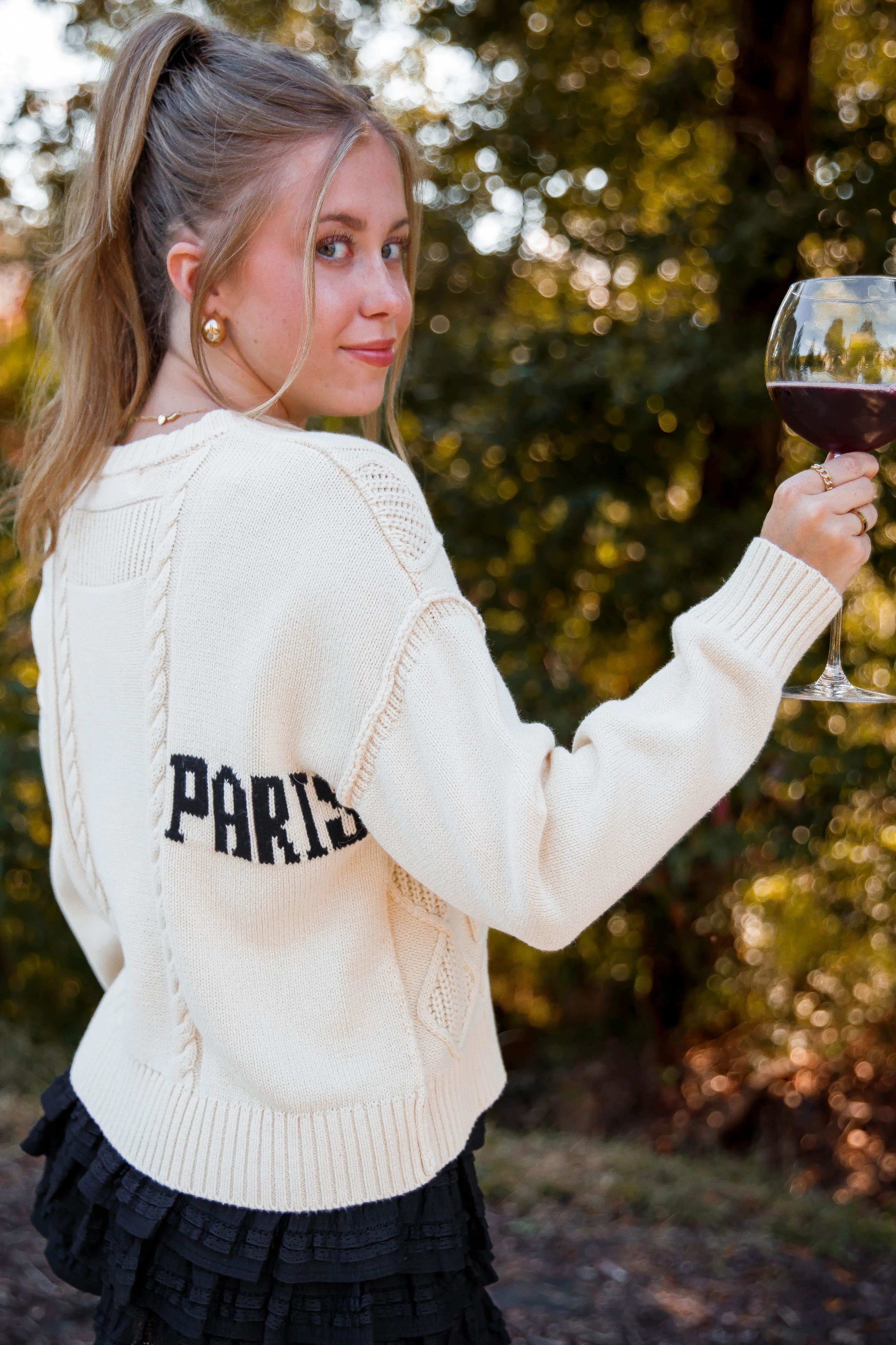 New Romance In The City Sweater-Paris