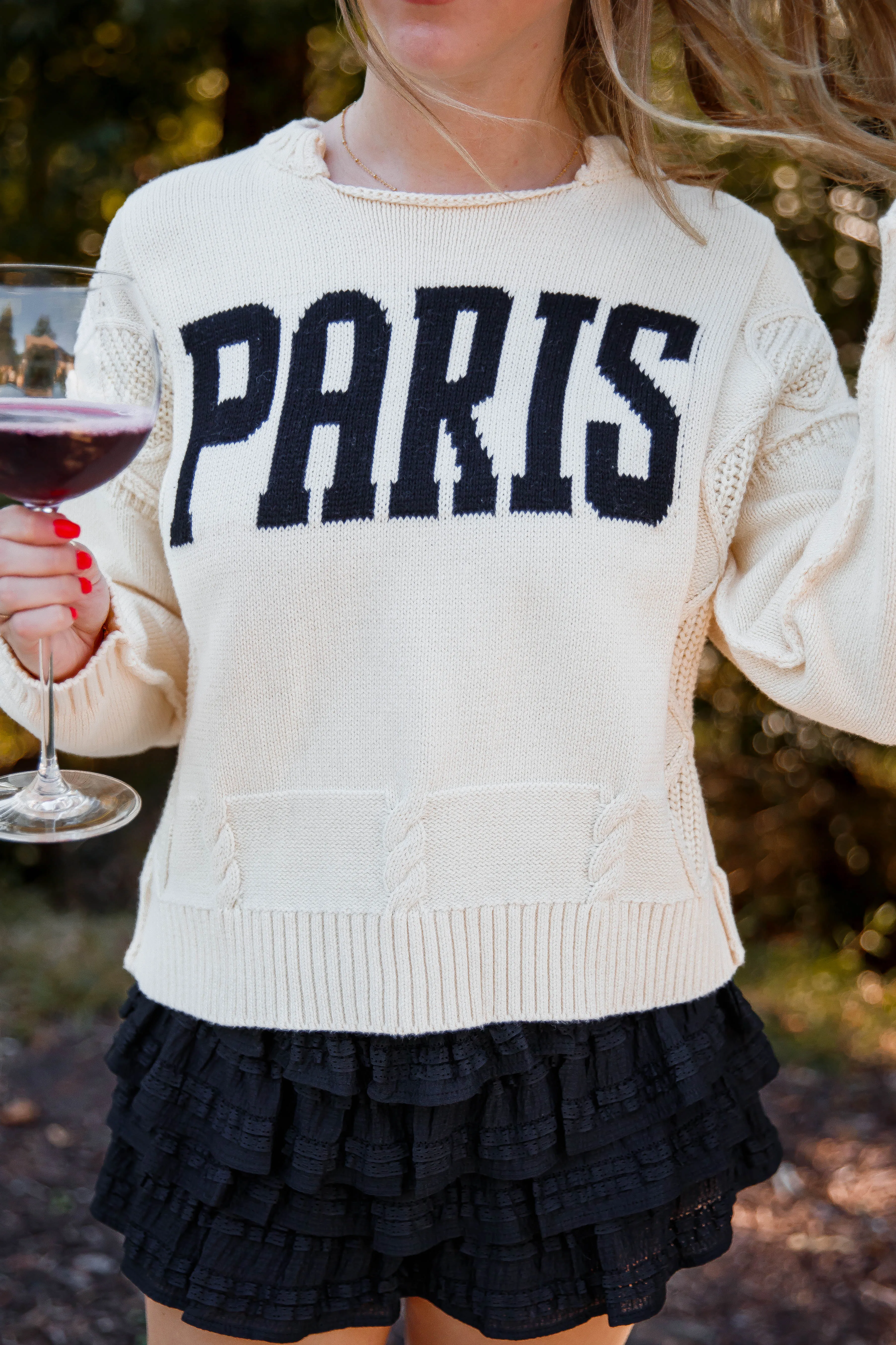 New Romance In The City Sweater-Paris