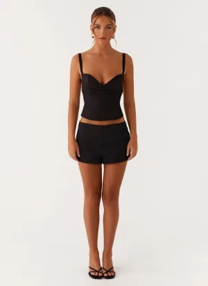 Nia Micro Short - Black Nia Micro Short - Black