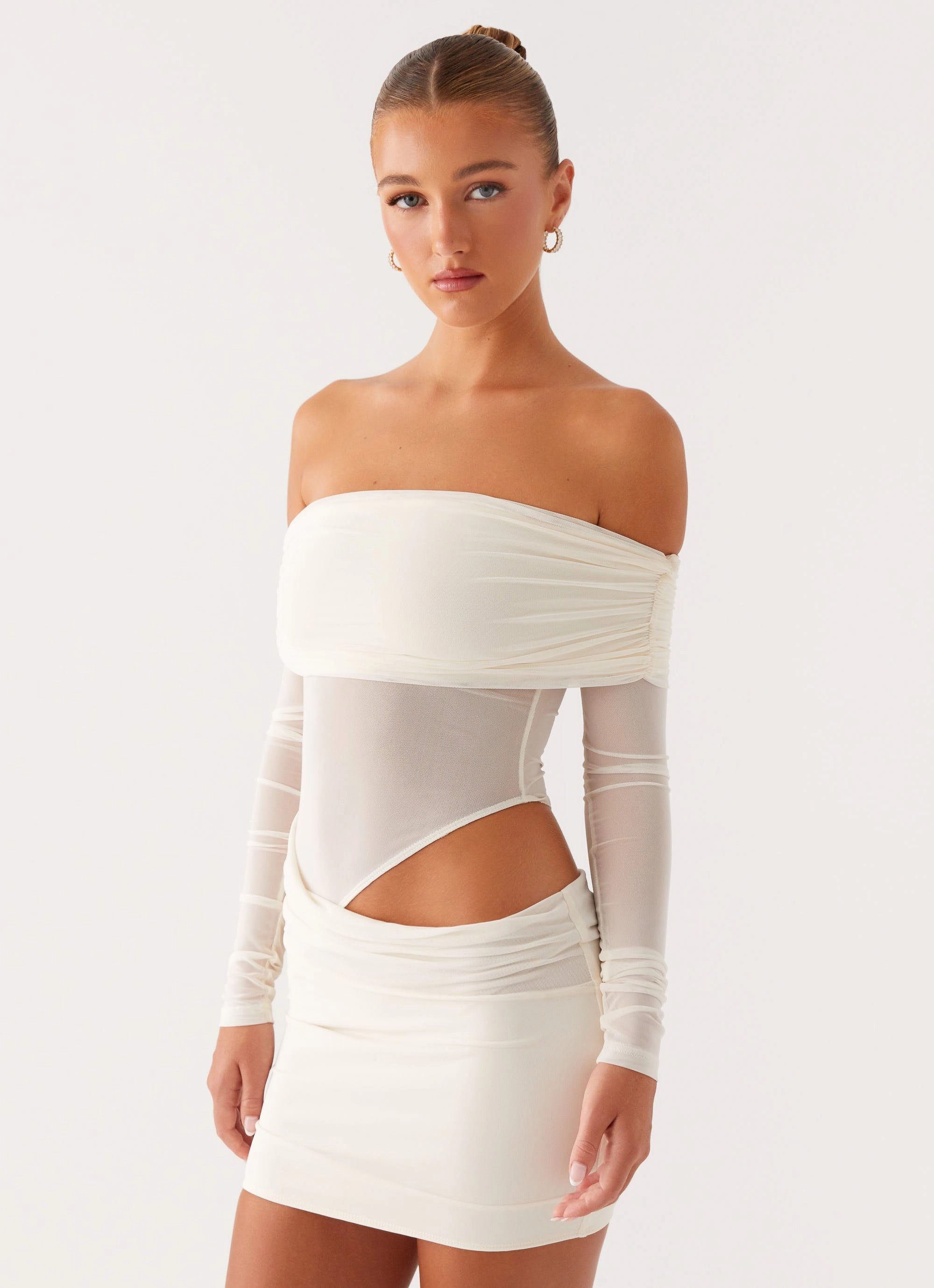 No Doubt Mini Dress - Ivory