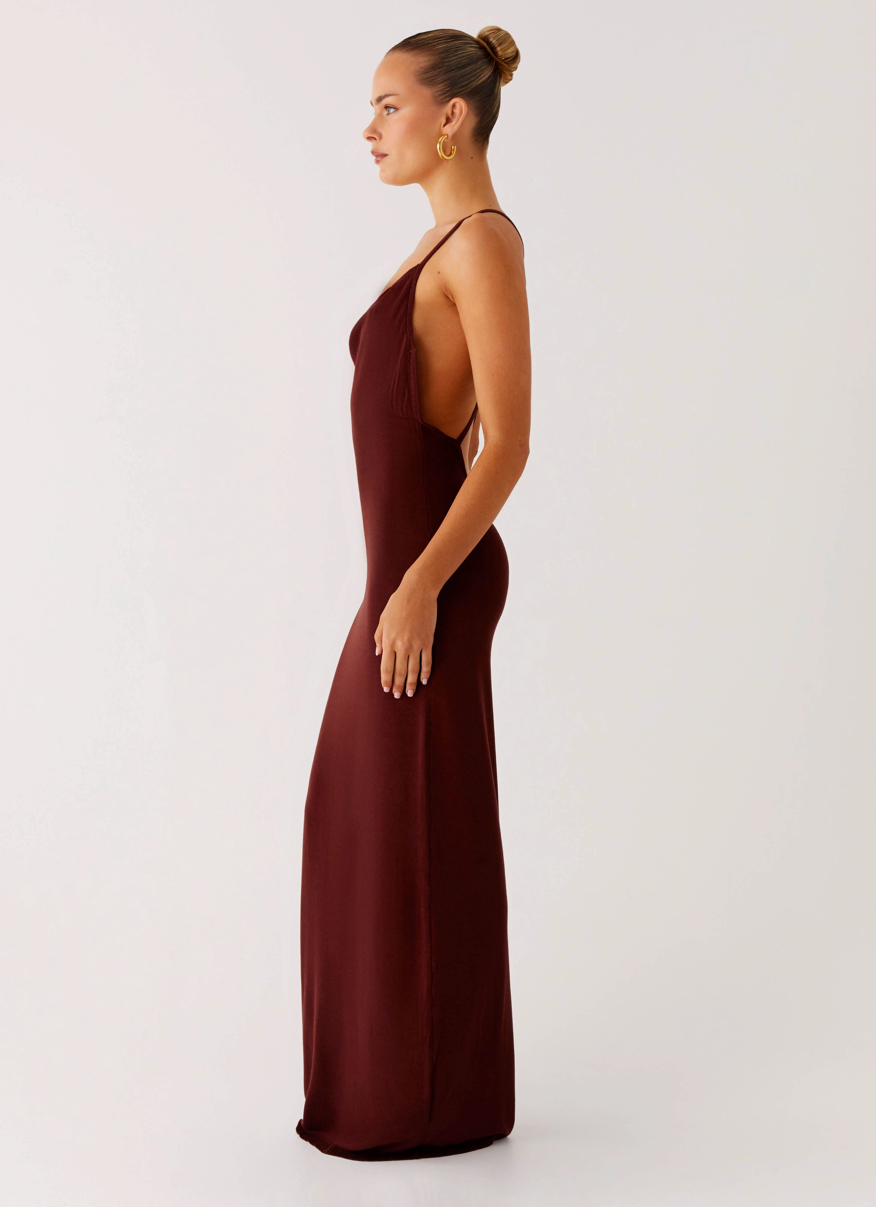 Nomad Muse Maxi Dress - Chocolate